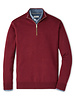 Peter Millar Autumn Crest Quarter Zip w/ Suede Trim