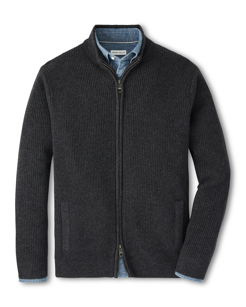 Peter Millar Peter Millar Crescent Full Zip Sweater