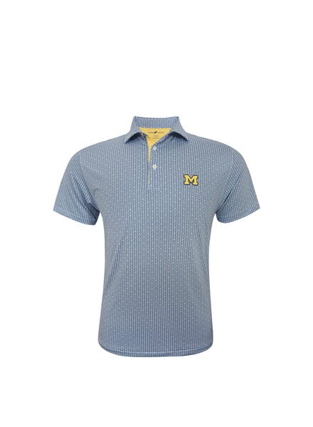 Horn Legends Horn Legends Michigan Football Print Polo