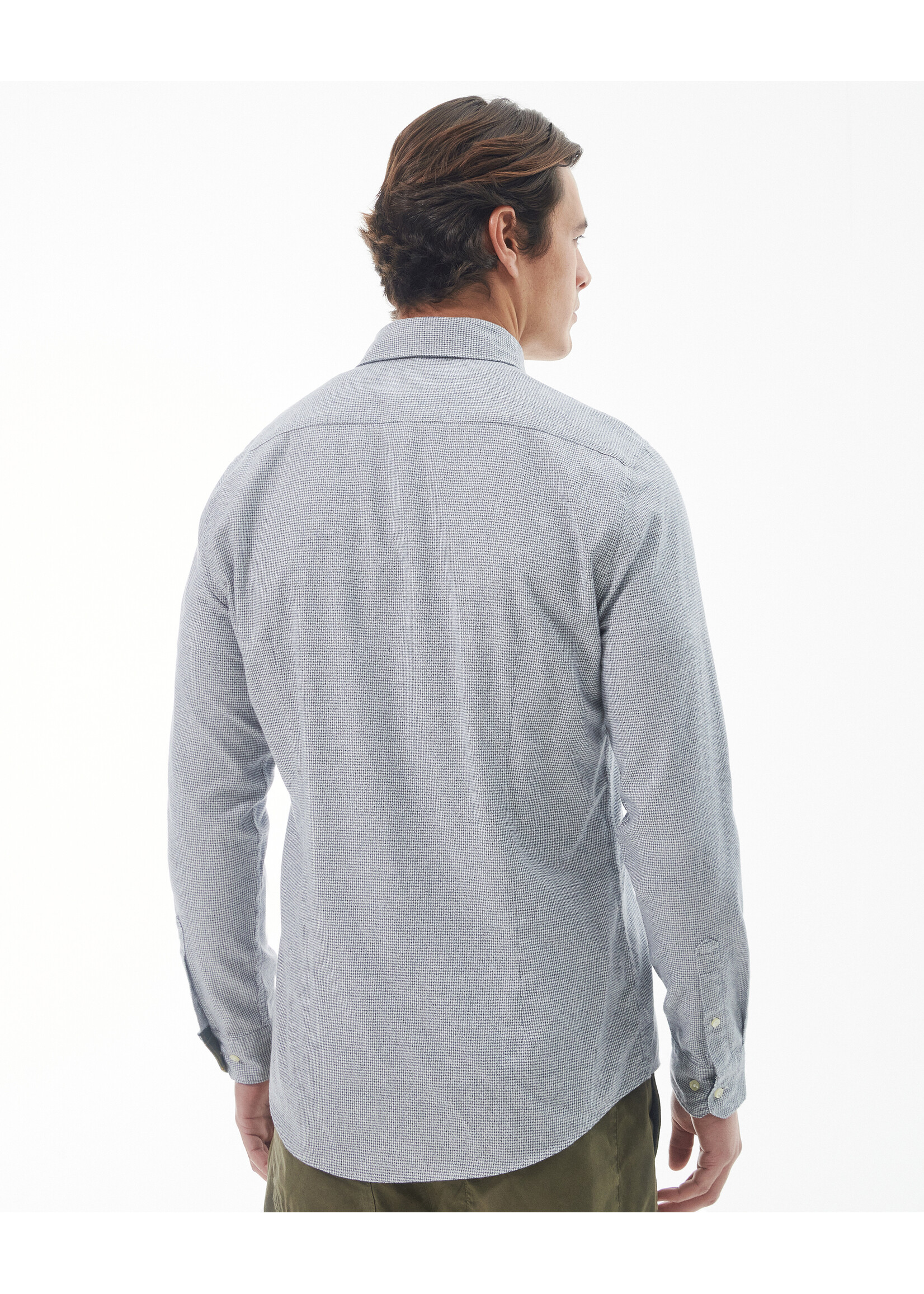 Barbour US for Men & Women Barbour turner tailored houndstooth shirt