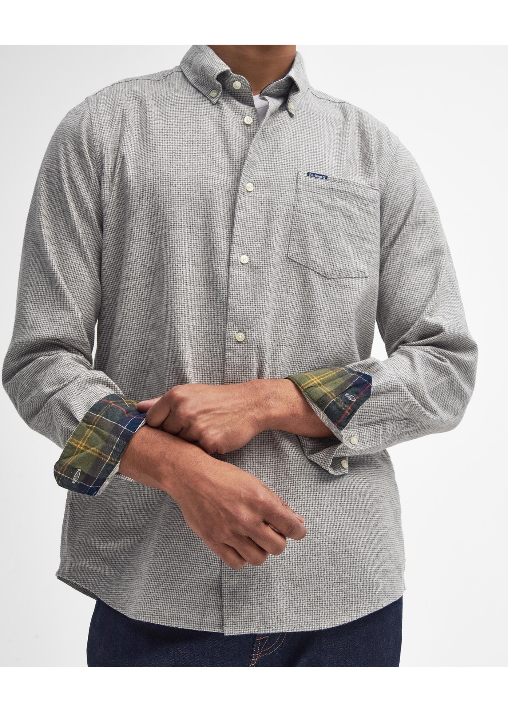 Barbour US for Men & Women Barbour turner tailored houndstooth shirt