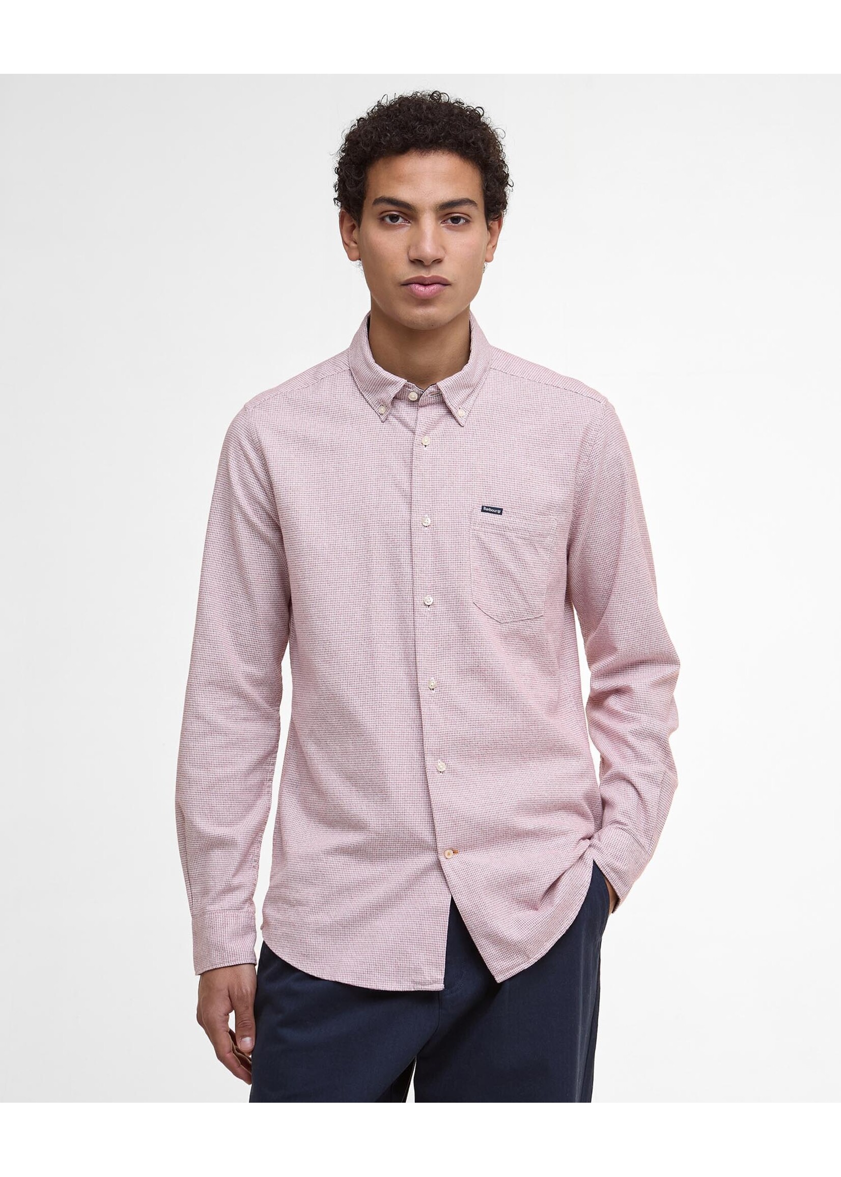 Barbour US for Men & Women Barbour turner tailored houndstooth shirt