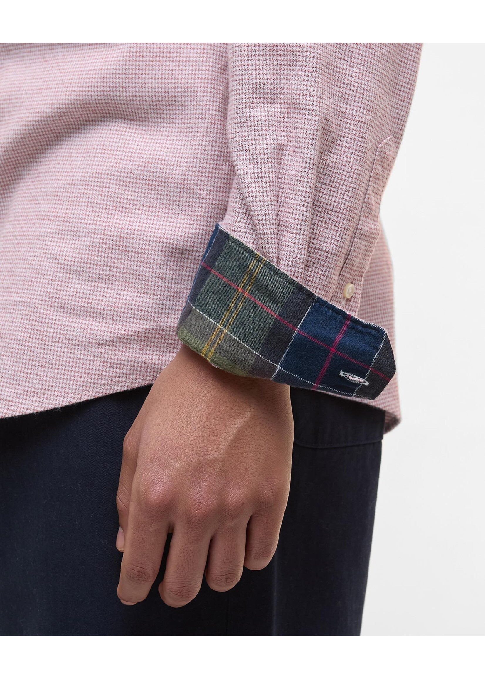 Barbour US for Men & Women Barbour turner tailored houndstooth shirt