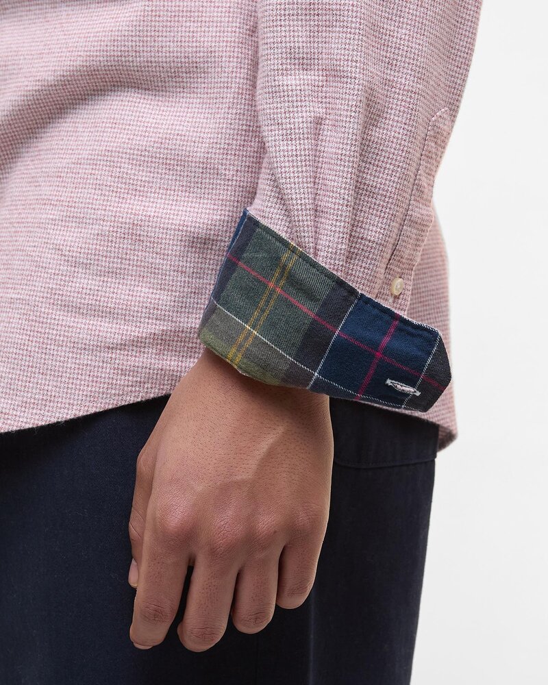 Barbour US for Men & Women Barbour turner tailored houndstooth shirt