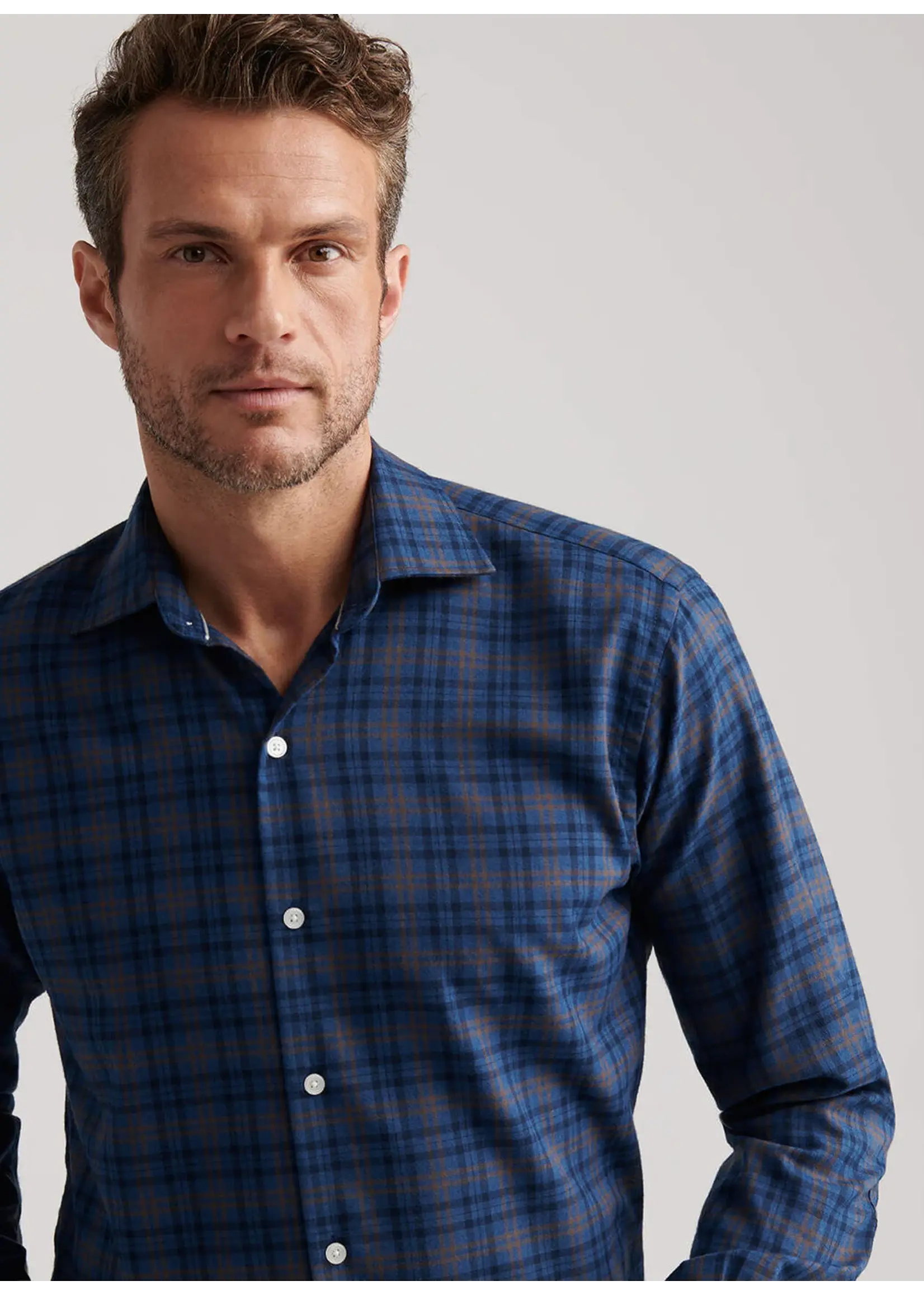 Peter Millar Peter Millar Bar Harbor Flannel Sport Shirt