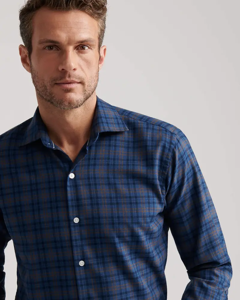 Peter Millar Peter Millar Bar Harbor Flannel Sport Shirt