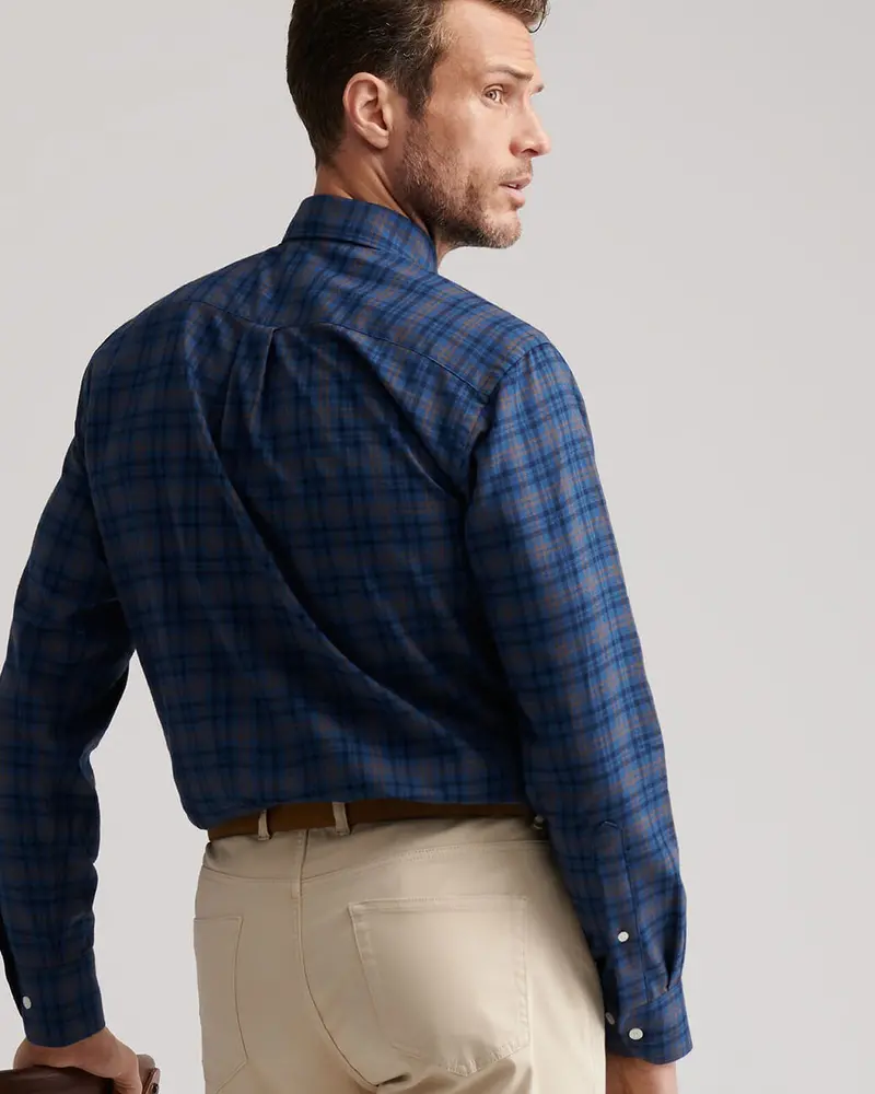 Peter Millar Peter Millar Bar Harbor Flannel Sport Shirt