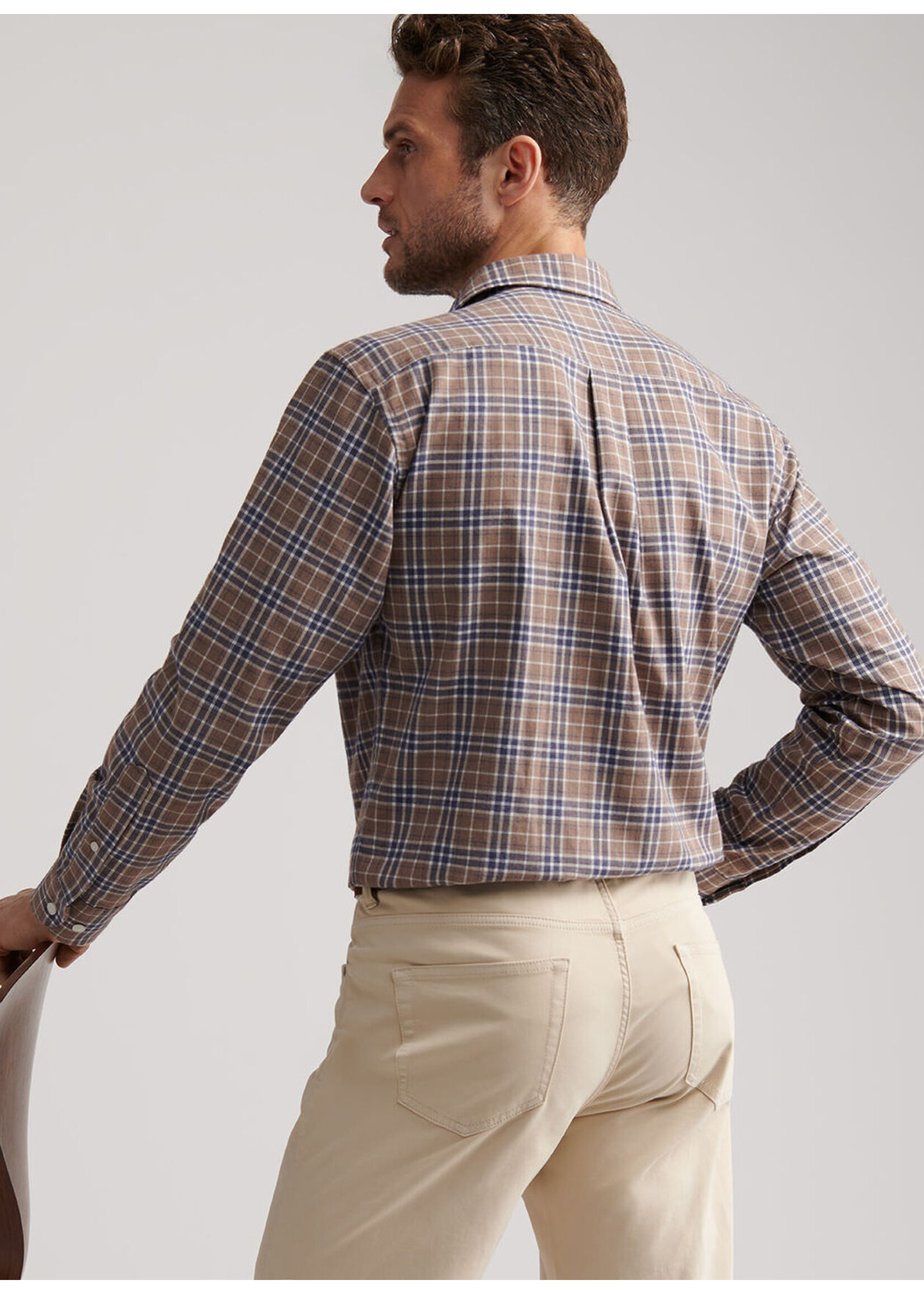 Peter Millar Peter Millar Performance Flannel Sport Shirt