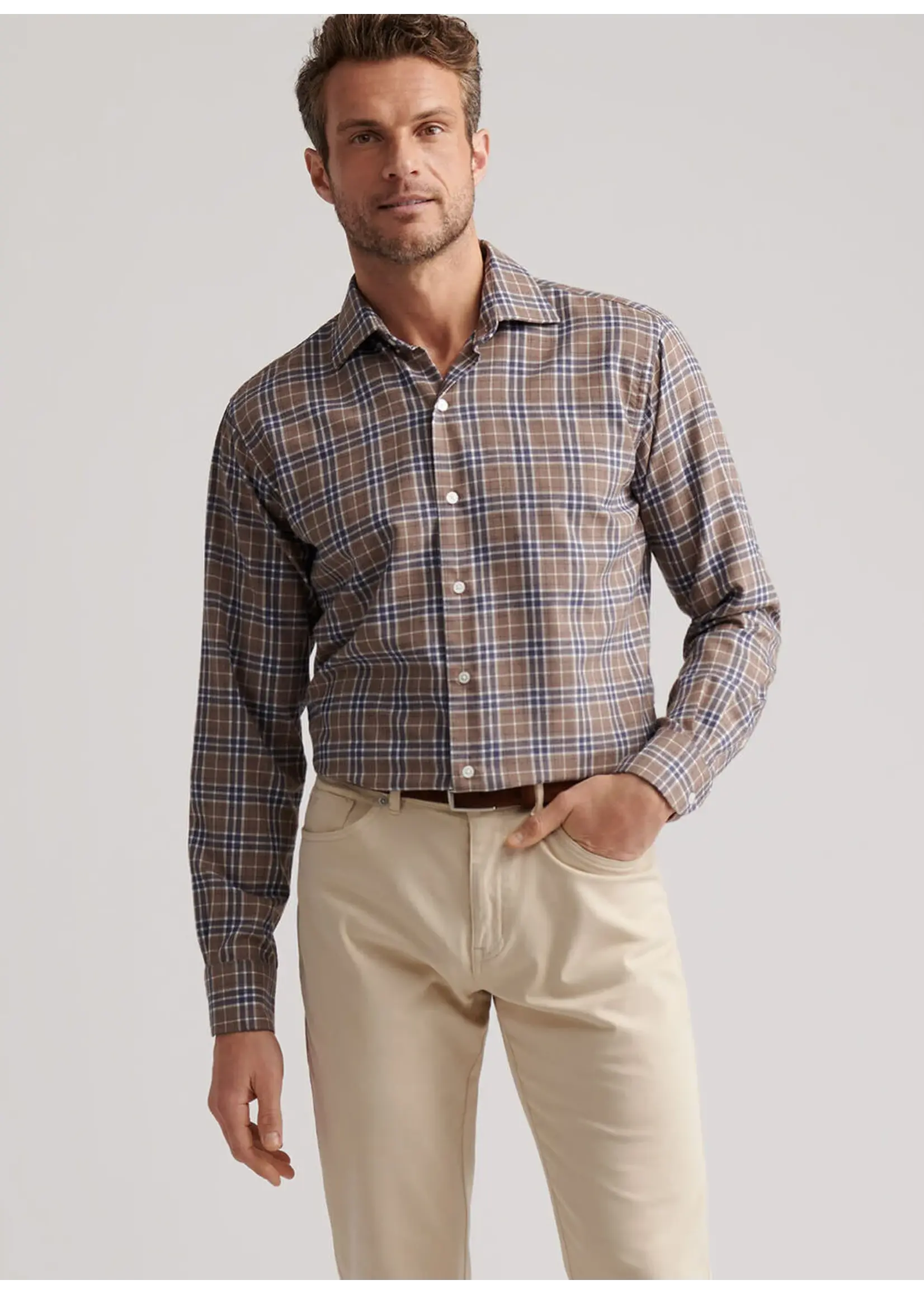 Peter Millar Peter Millar Performance Flannel Sport Shirt