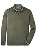 Peter Millar Autumn Crest Quarter Zip w/ Suede Trim