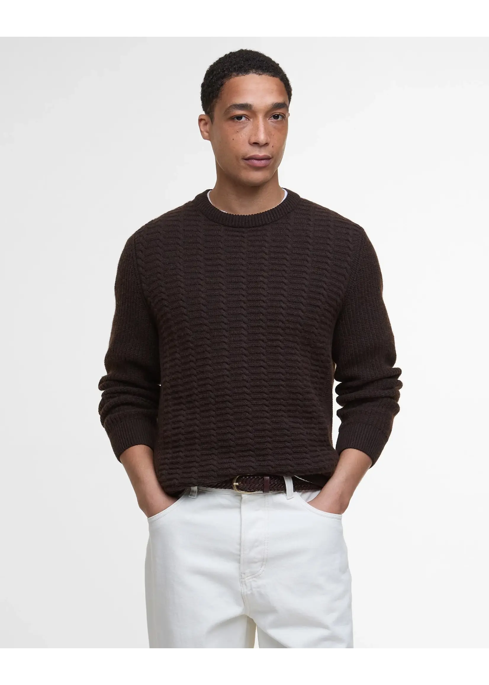 Barbour US for Men & Women Barbour cleveland crew neck sweater