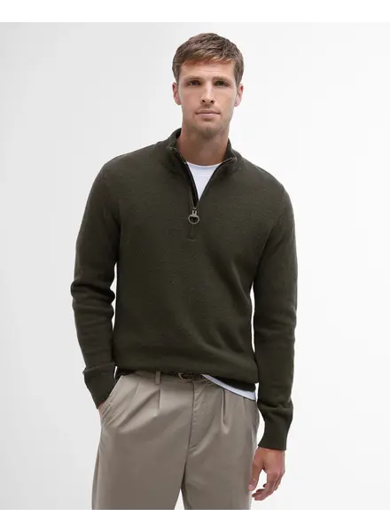 Barbour US for Men & Women Barbour holden half zip knitted jumper