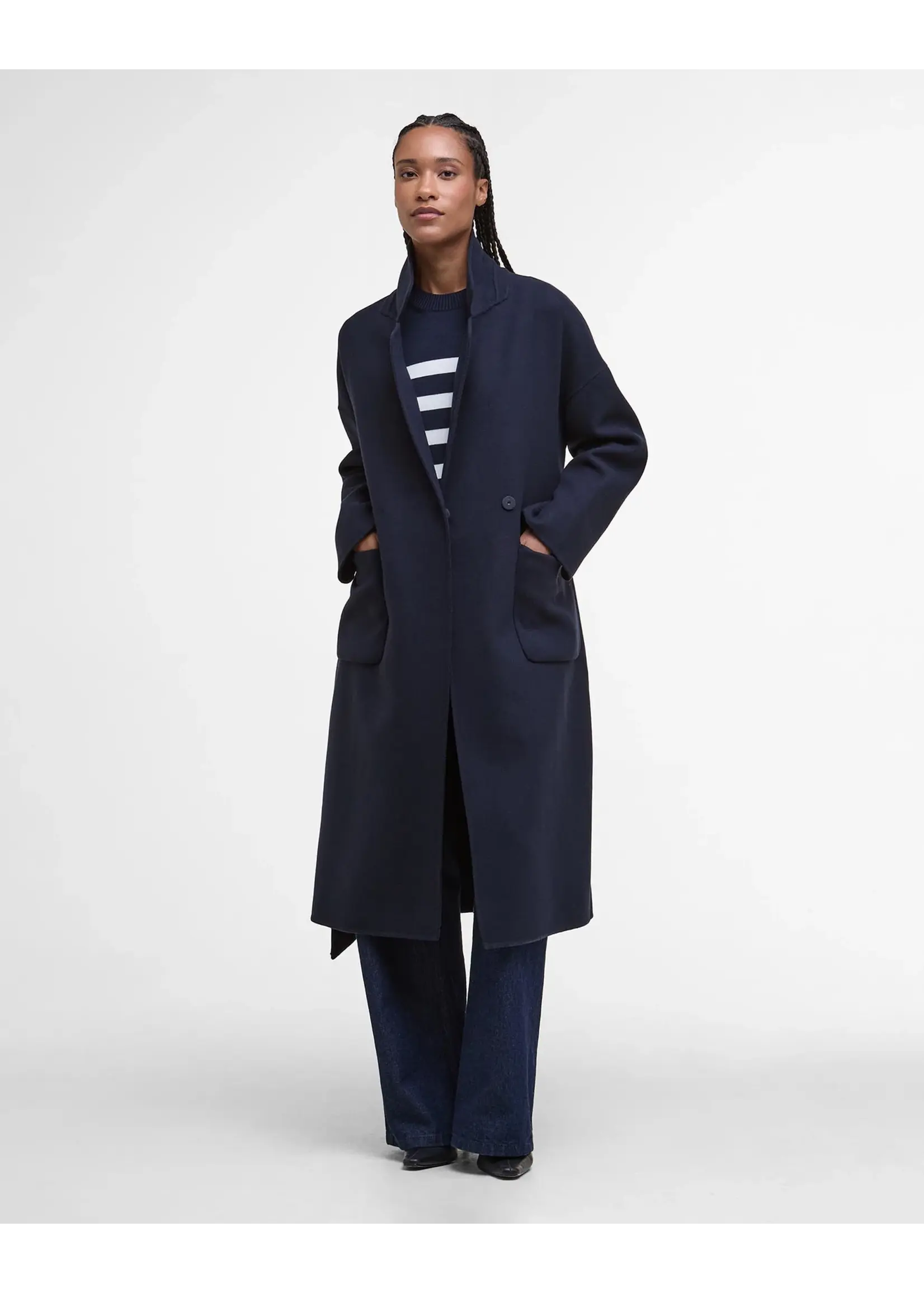 Barbour US for Men & Women barbour rachel wool wrap coat