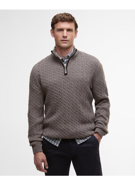 Barbour US for Men & Women Barbour ramsden half zip knitted jumper