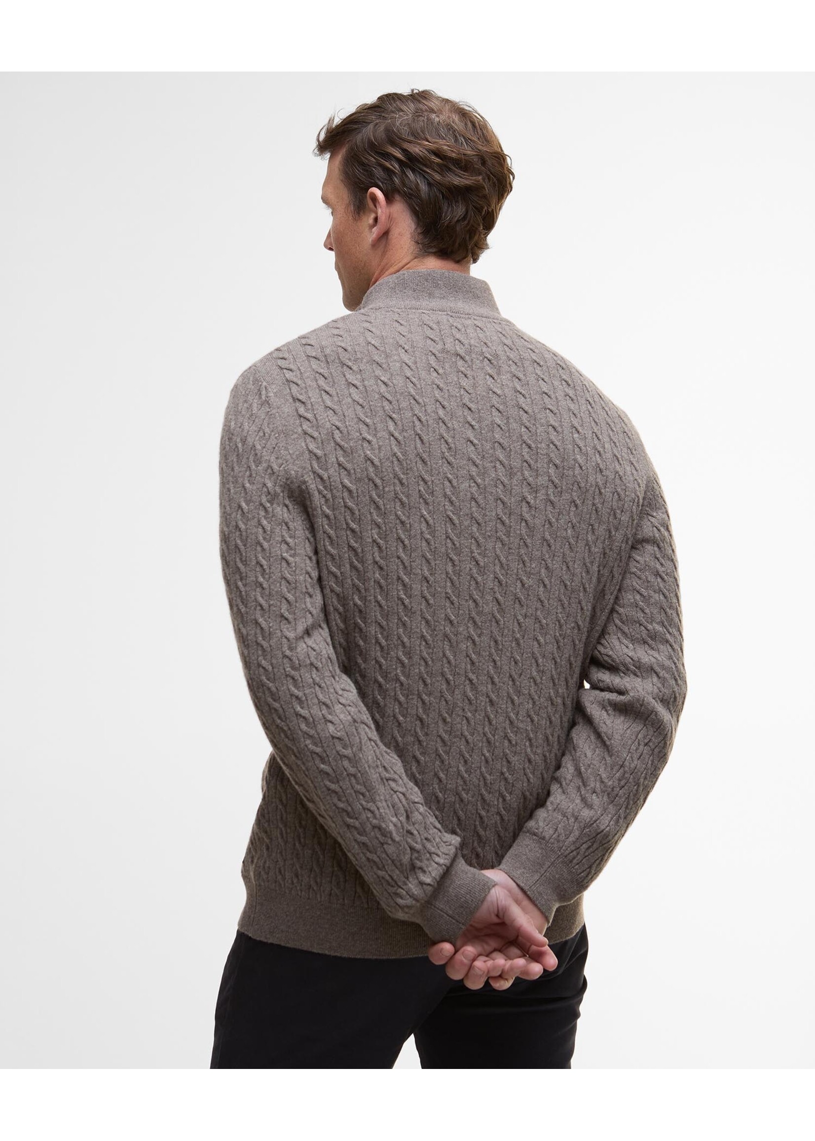 Barbour US for Men & Women Barbour ramsden half zip knitted jumper