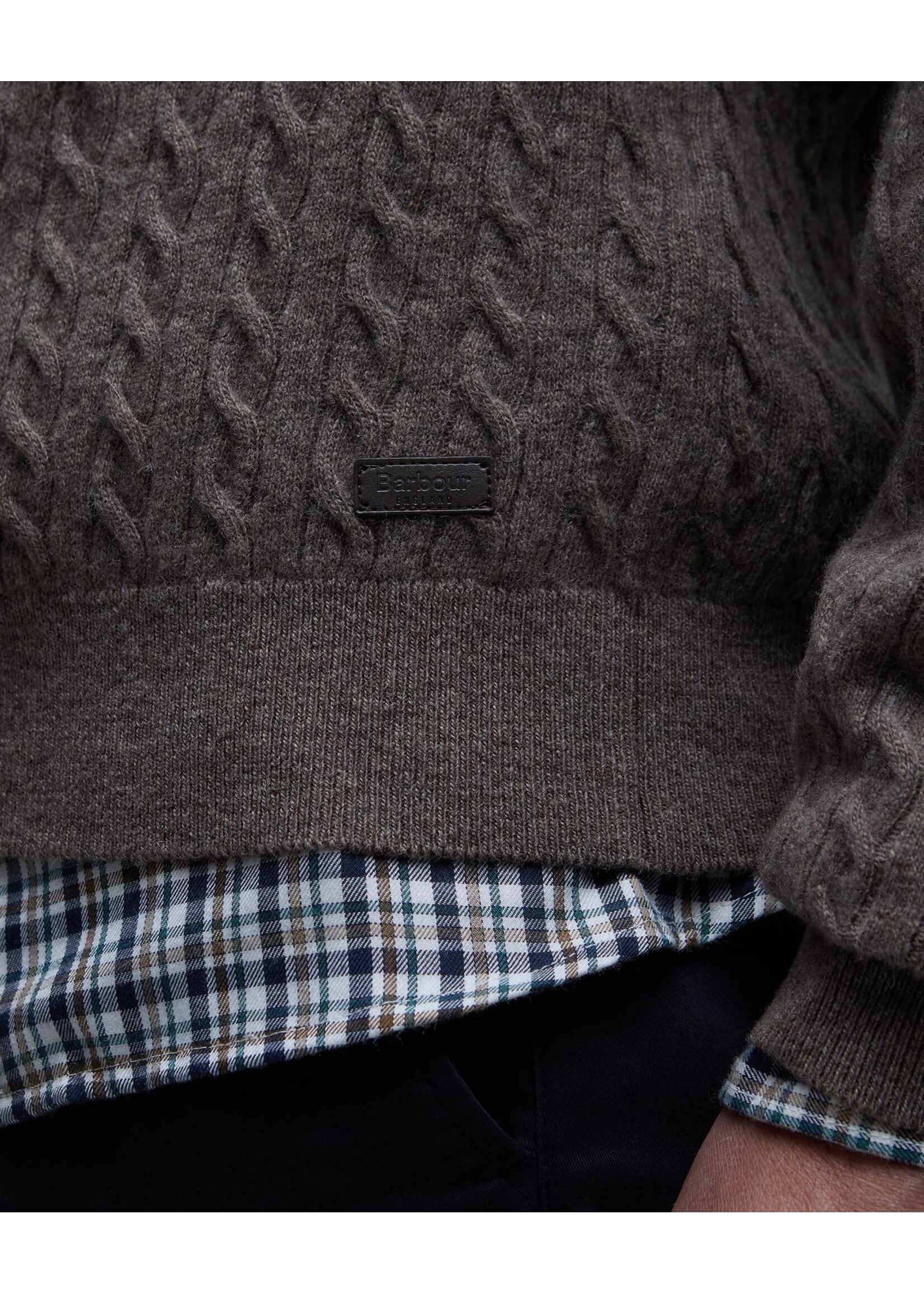 Barbour US for Men & Women Barbour ramsden half zip knitted jumper