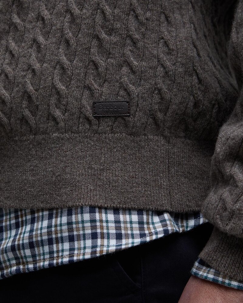 Barbour US for Men & Women Barbour ramsden half zip knitted jumper