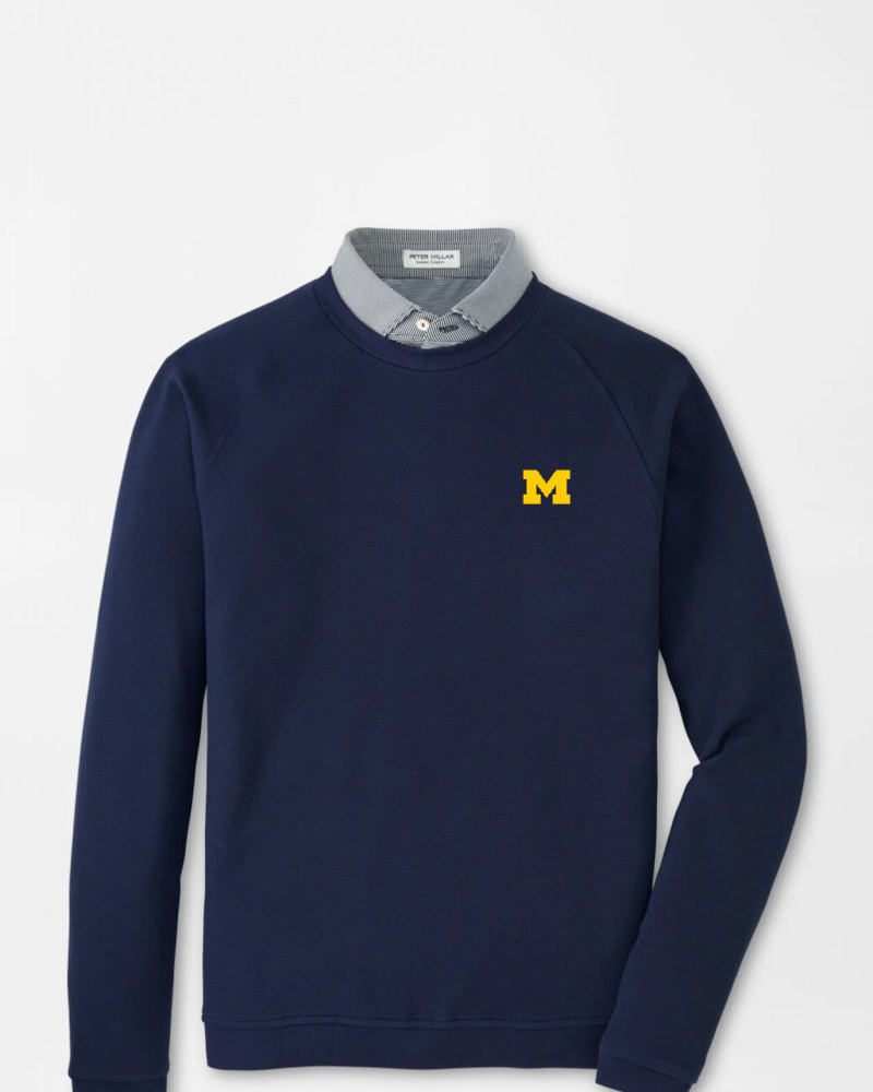 Peter Millar Peter Millar Michigan Cradle Pique Crewneck