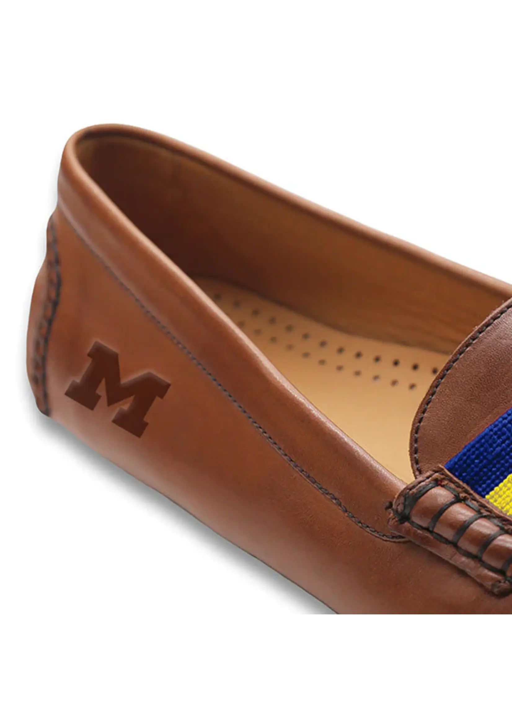 Smathers & Branson Michigan Smathers&Branson Handstitched Leather Loafer