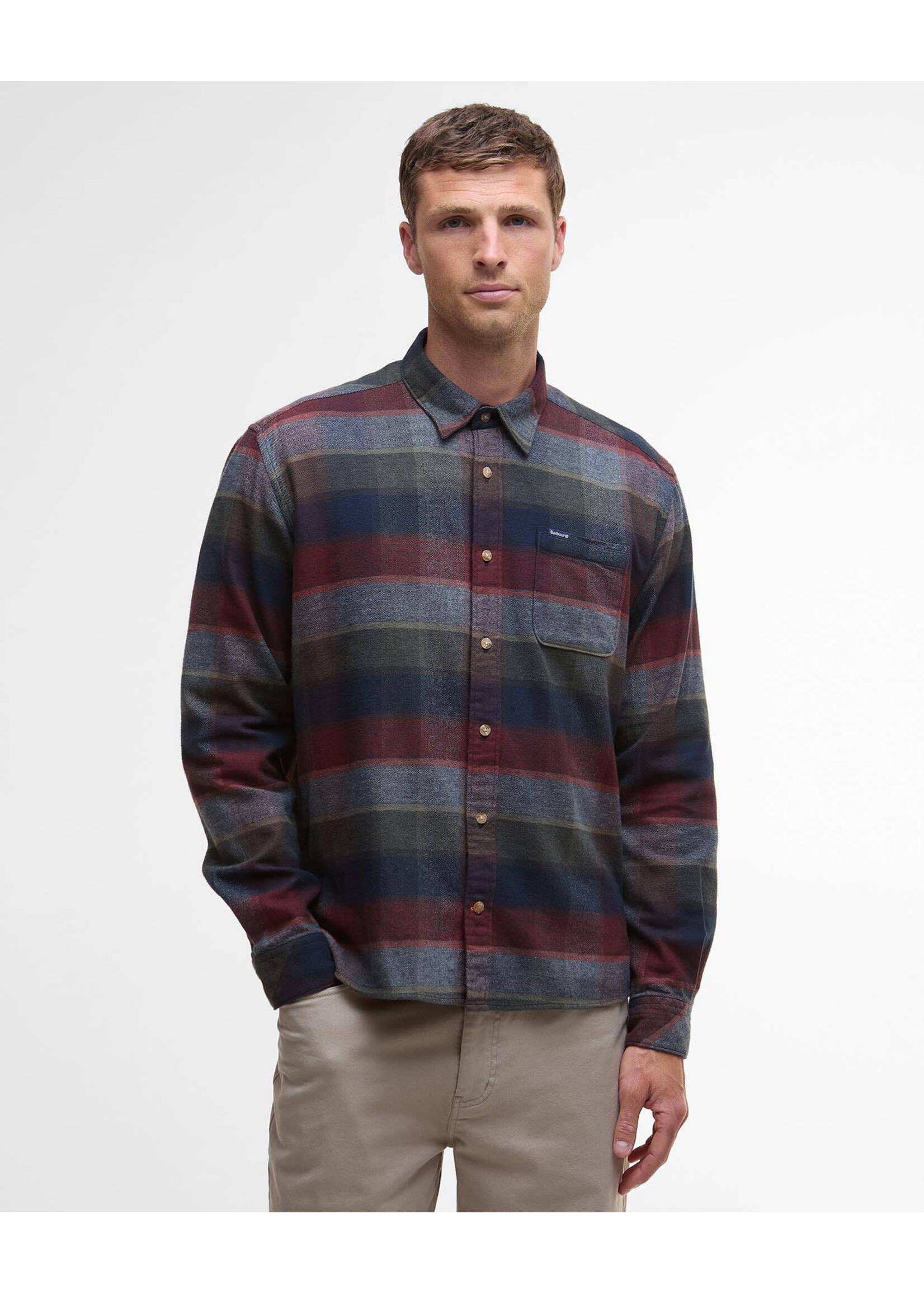 Barbour US for Men & Women Barbour copswell relaxed checked shirt