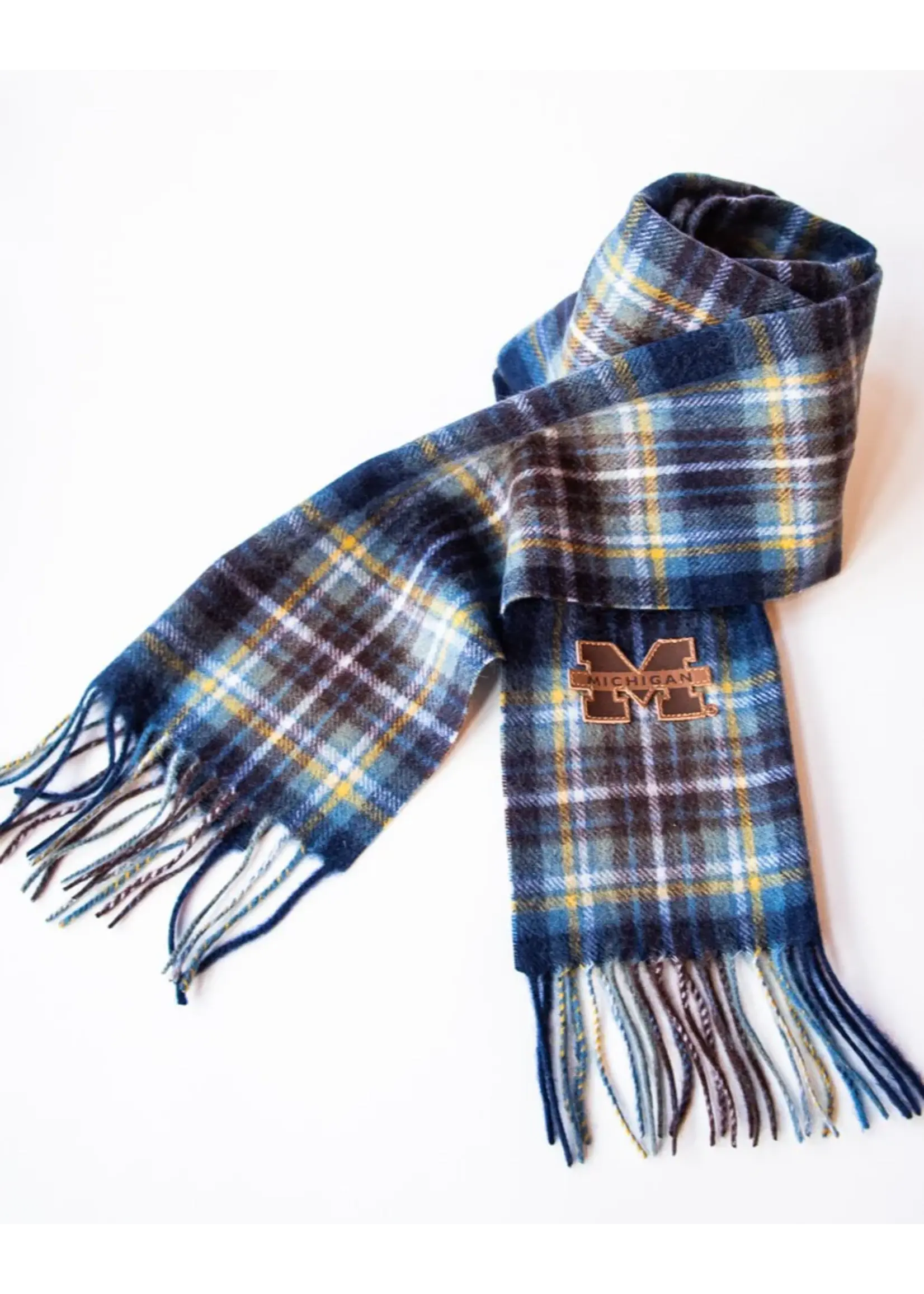 Collegiate Knitwear Designs Collegiate Knitwear Michigan Cashmere Scarf