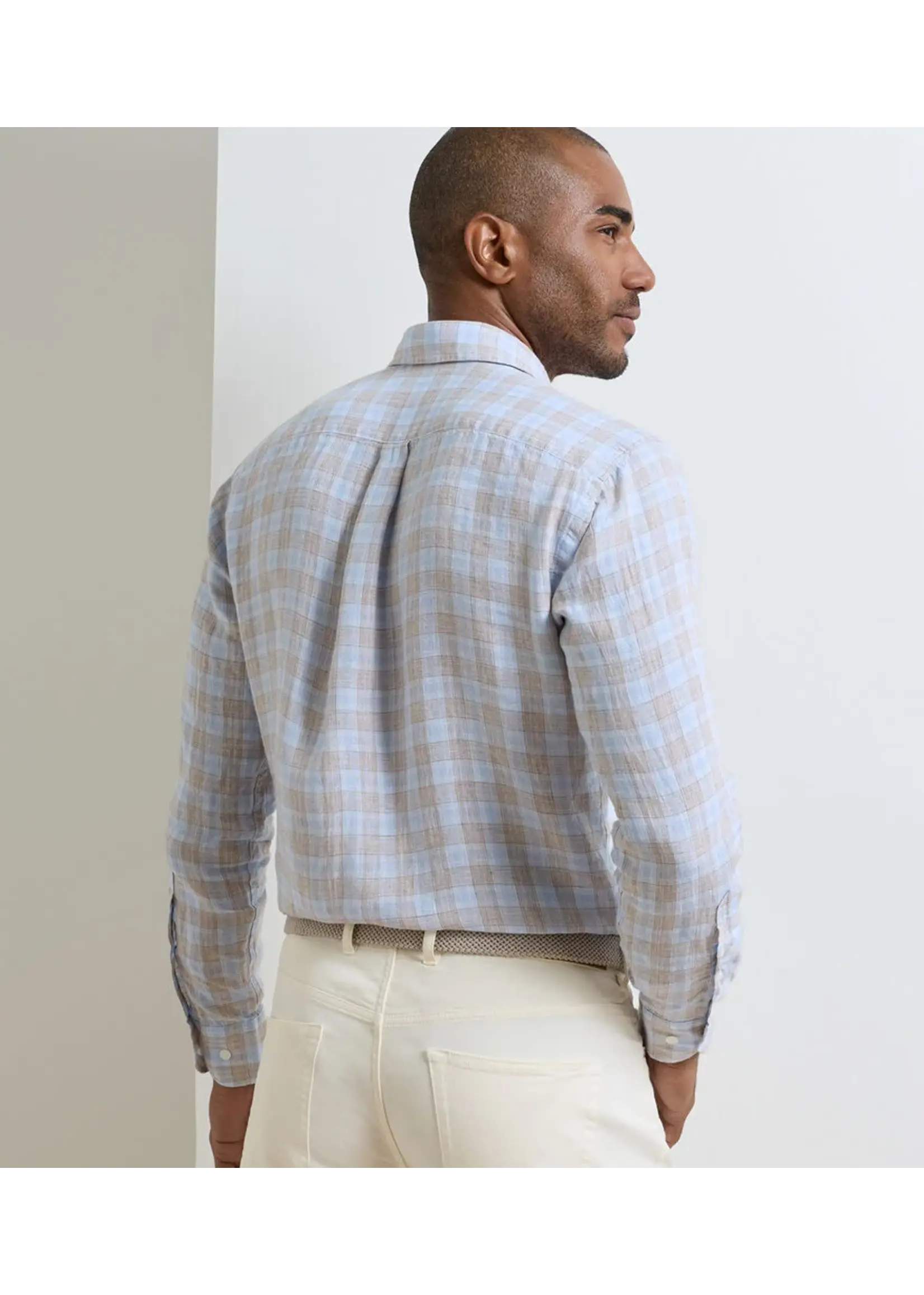 Peter Millar Peter Millar Milo Linen Sport Shirt