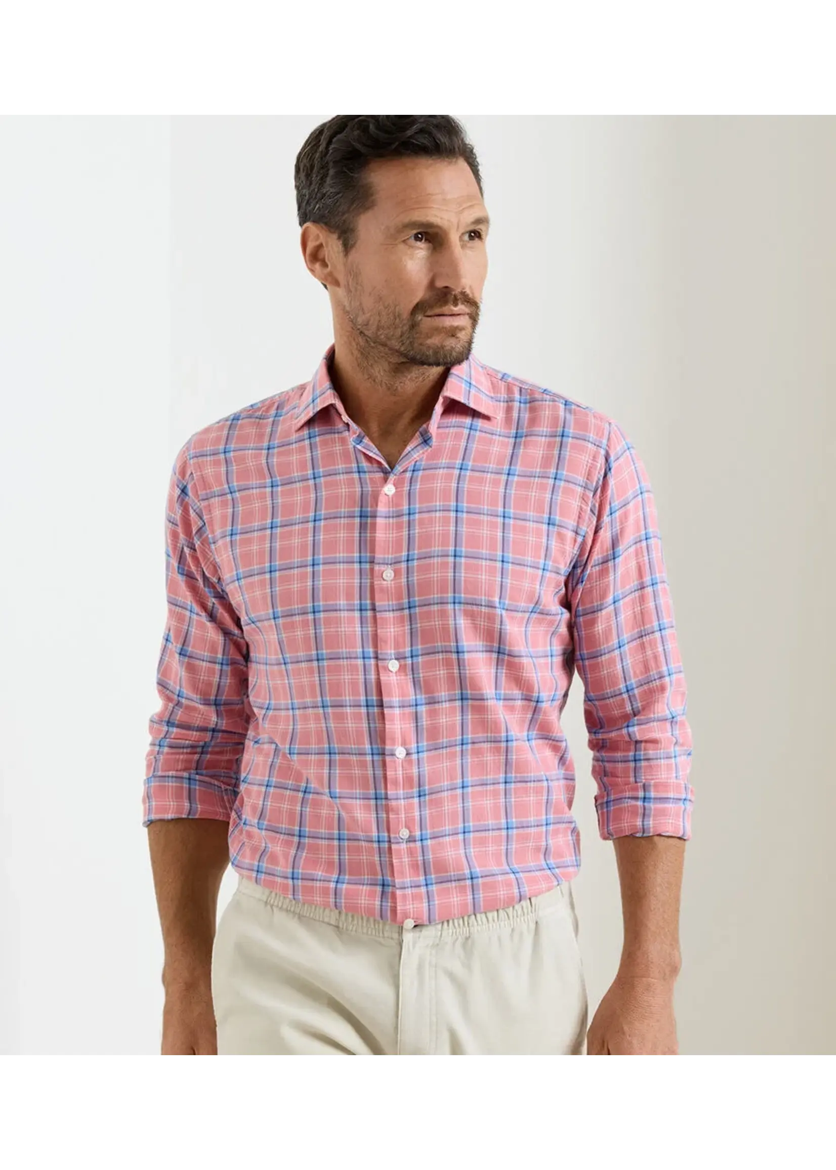 Peter Millar Peter Millar Triton Cotton Lyocell Sport Shirt