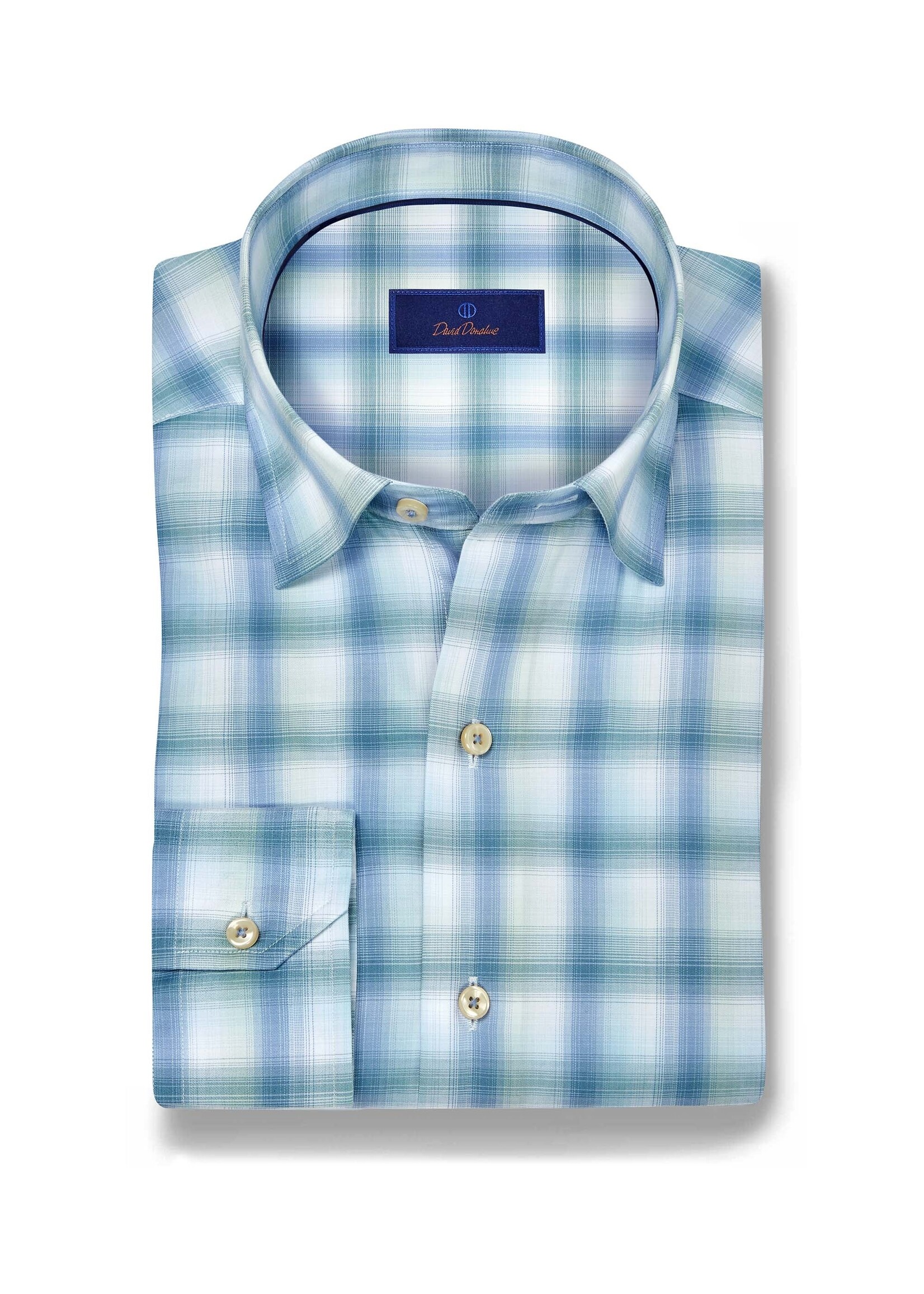 David Donahue David Donahue Hidden Button Down