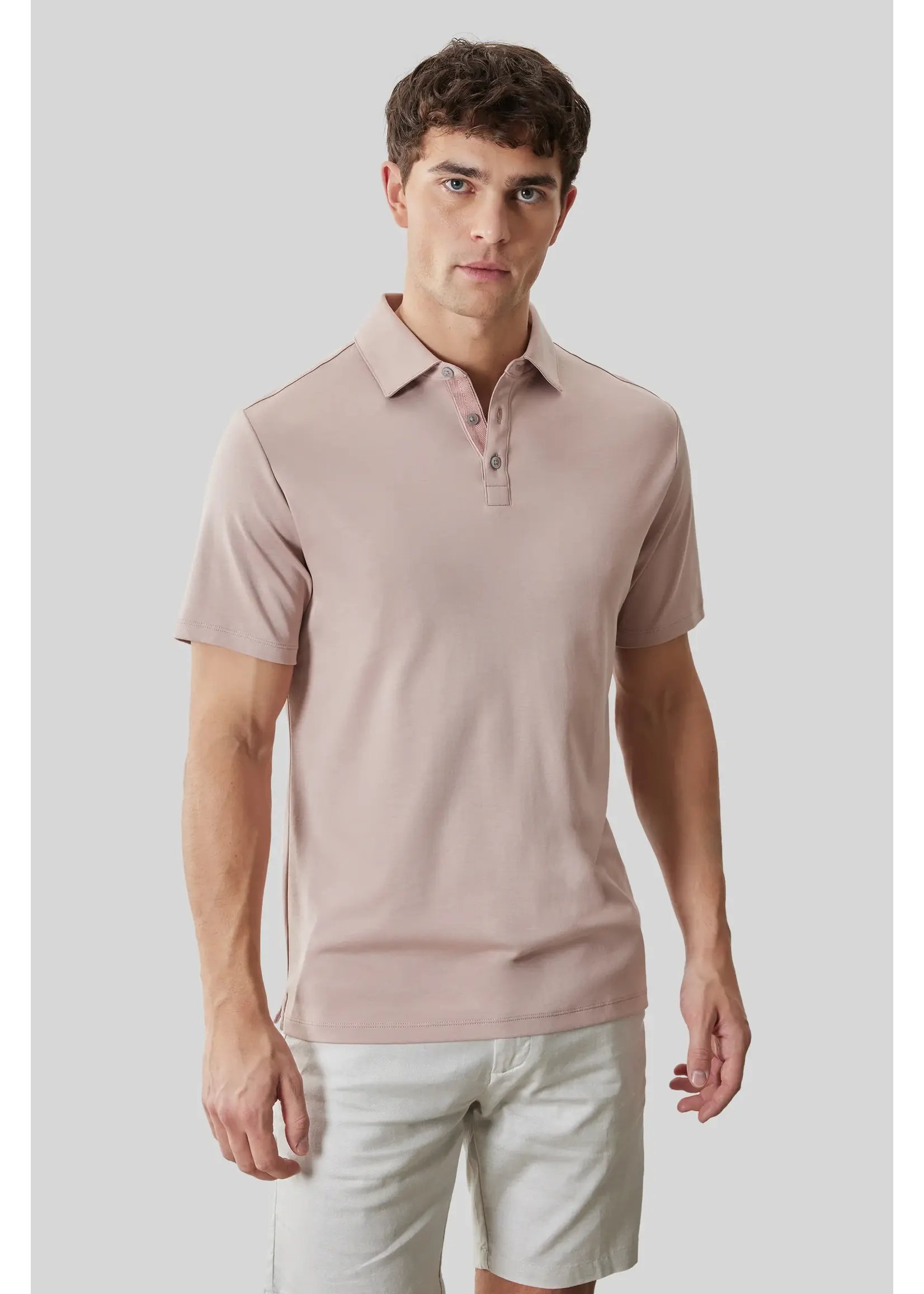 Robert Barakett Robert Barakett Georgia Herringbone Polo
