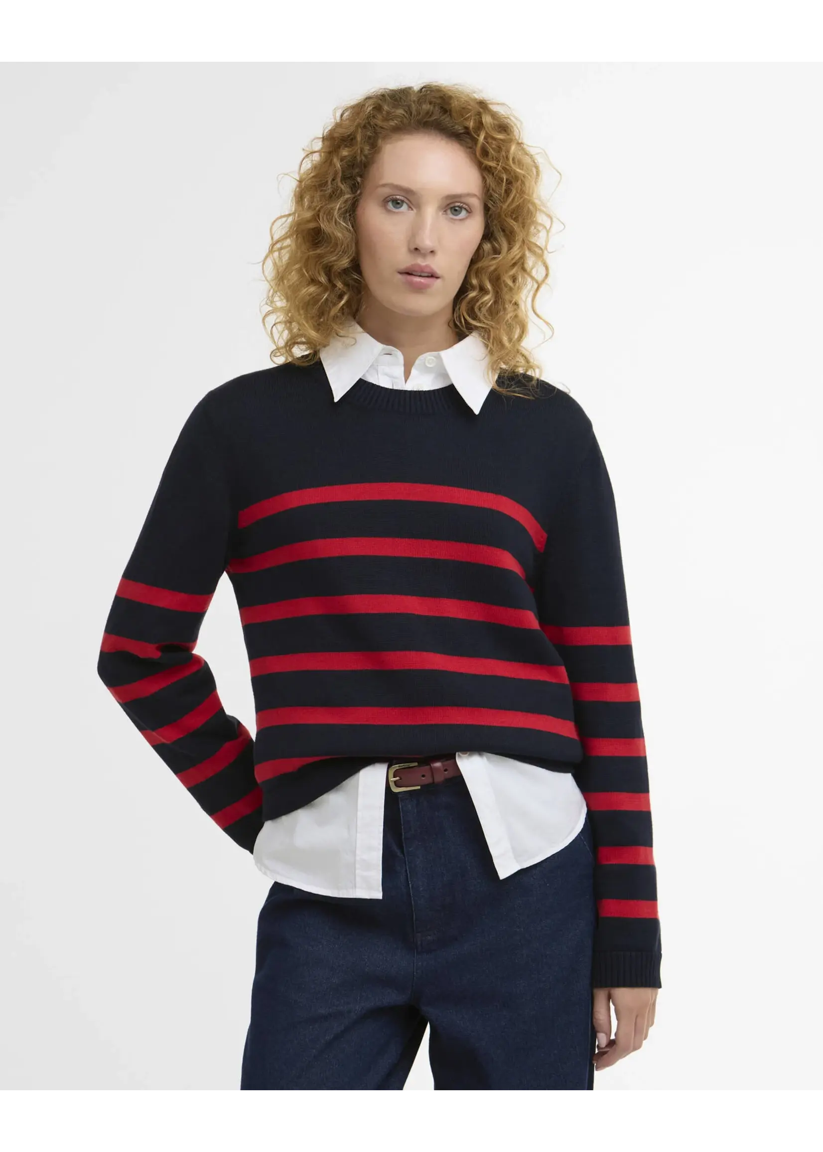 Barbour US for Men & Women Barbour Ladies Fern Knitted Jumper