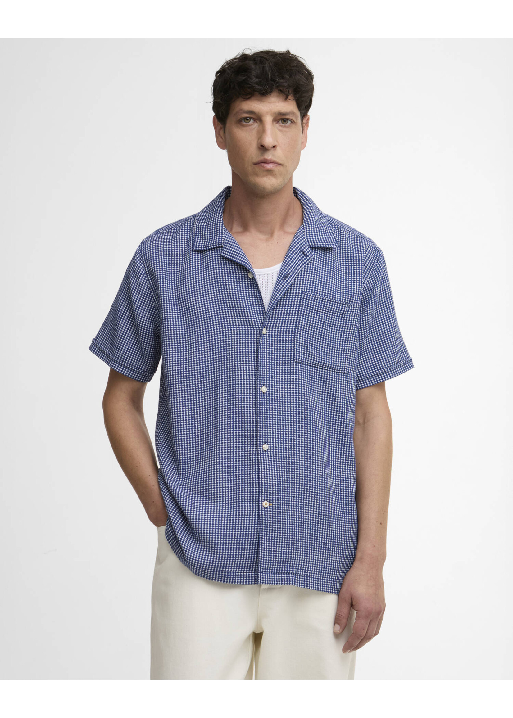 Barbour US for Men & Women Barbour Rudbeck Textured Summerfit Shirt