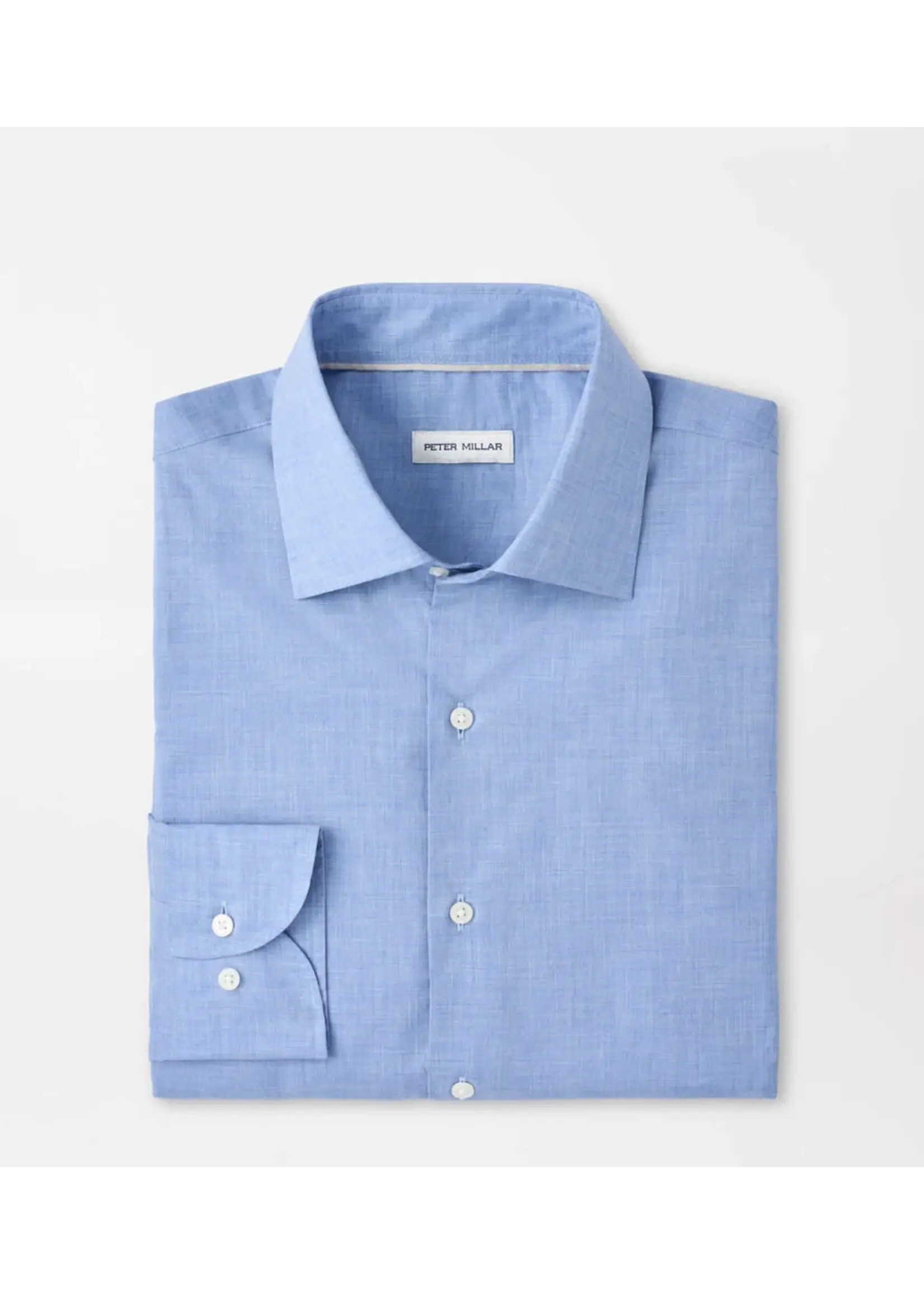 Peter Millar Peter Millar Brighton Perfect Poplin LS Sport Shirt