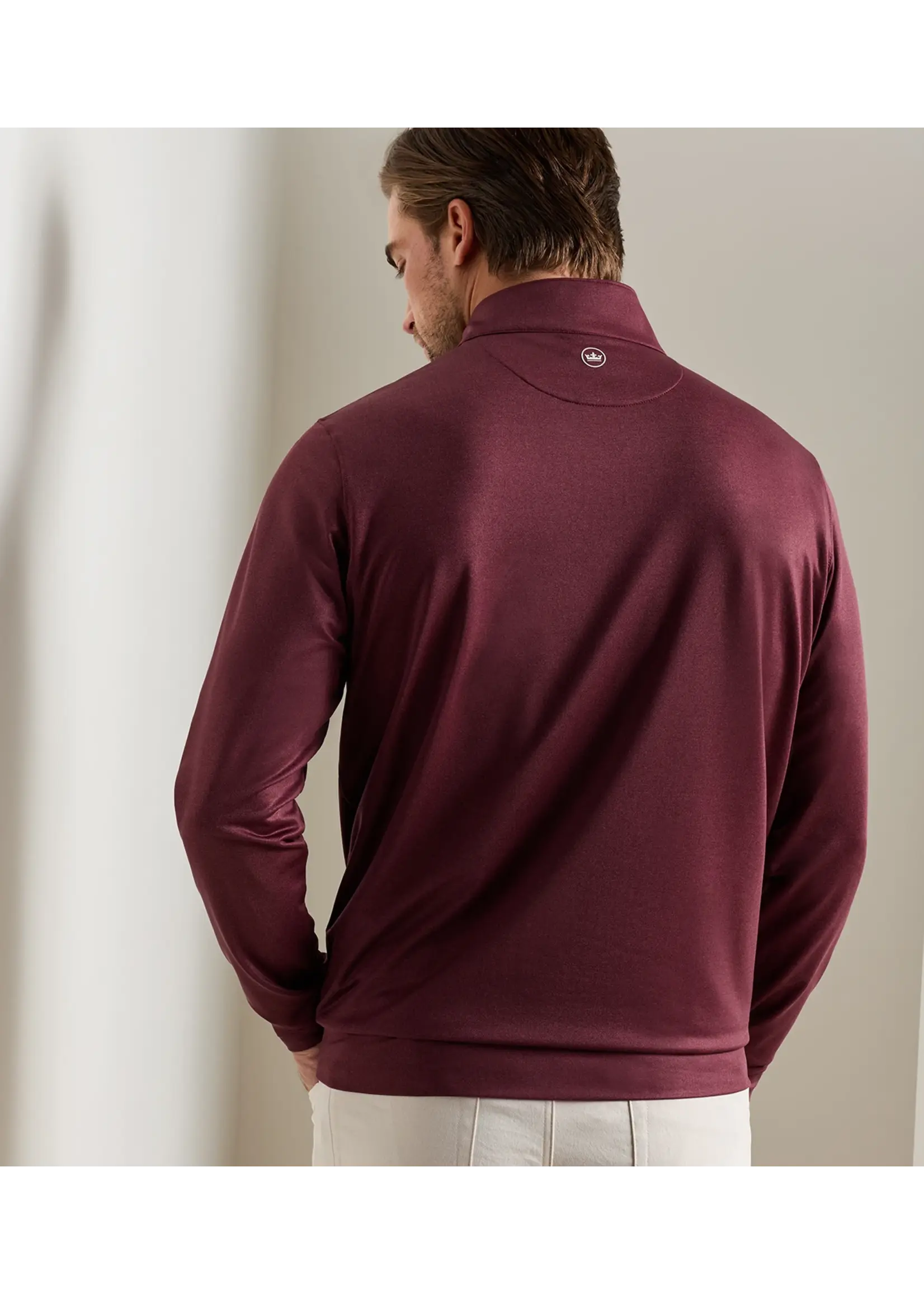 Peter Millar Peter Millar Perth Herringbone Qtr-Zip