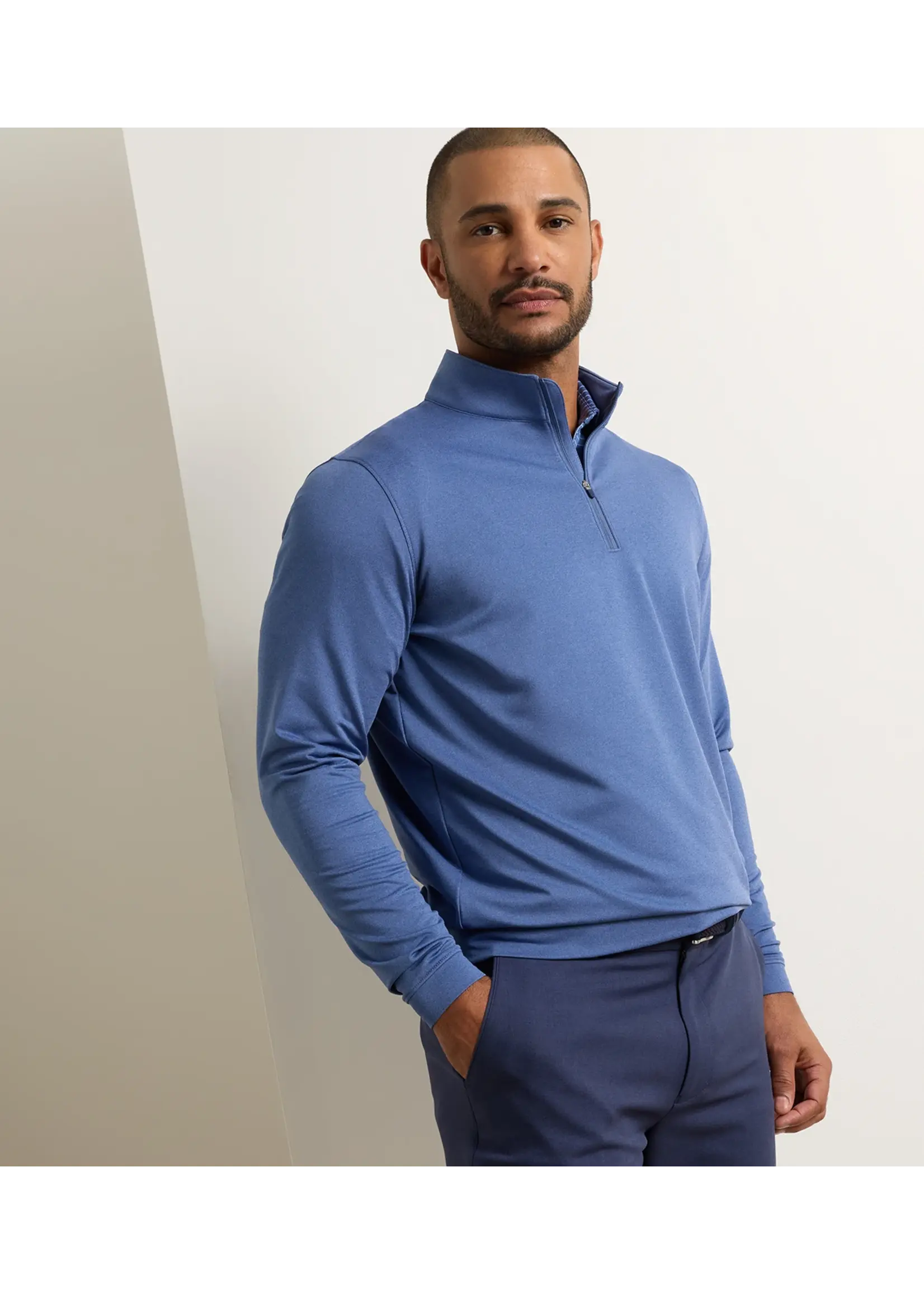 Peter Millar Peter Millar Perth melange Performance 1/4 Zip