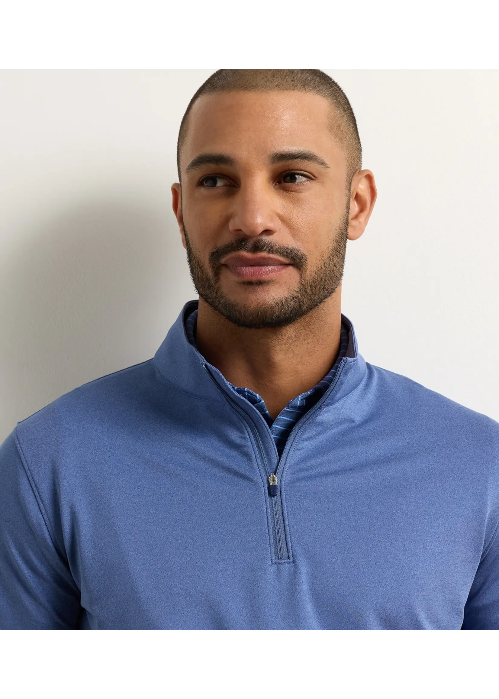 Peter Millar Peter Millar Perth melange Performance 1/4 Zip