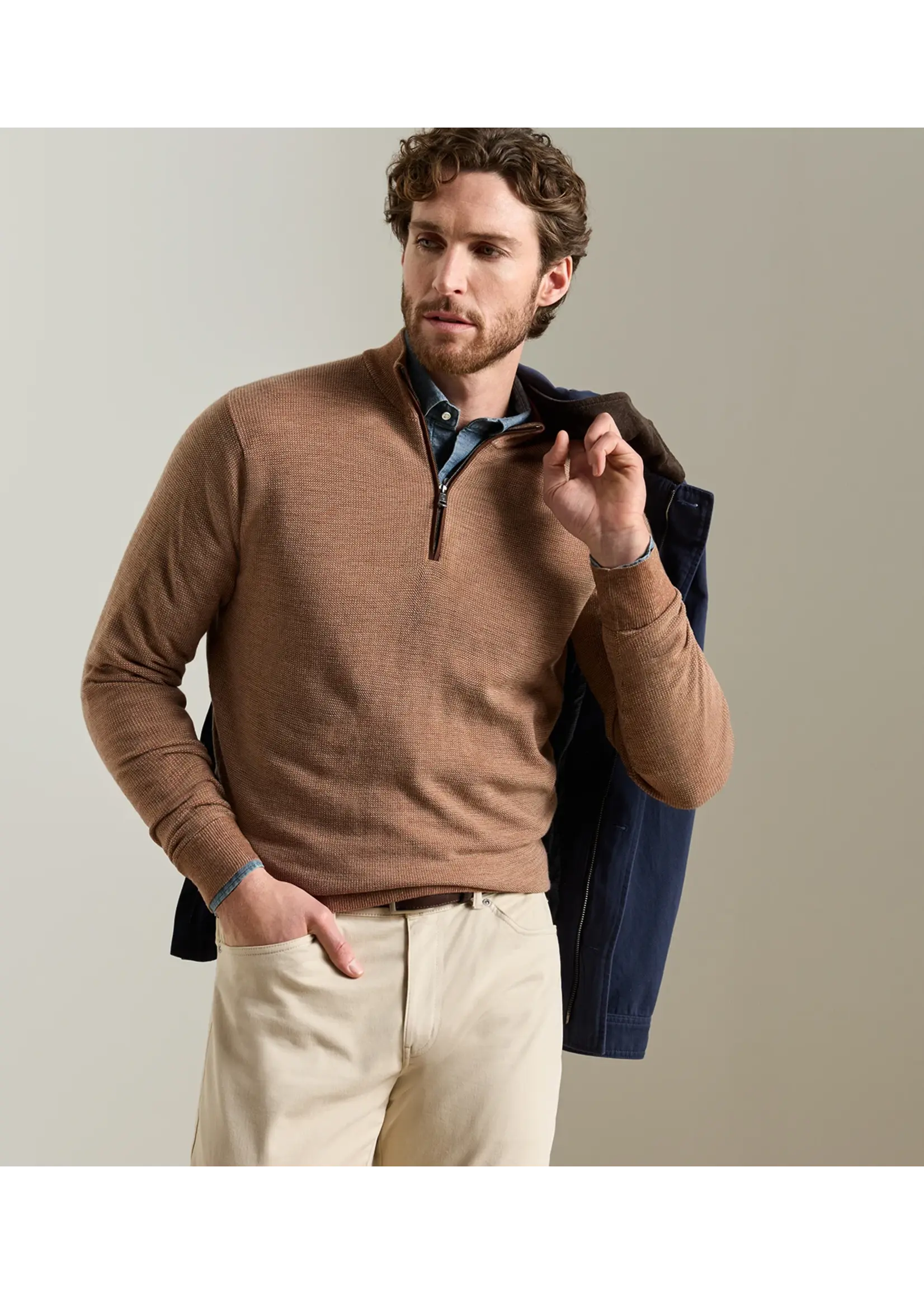 Peter Millar Peter Millar Blair Birdseye 1/4 Zip