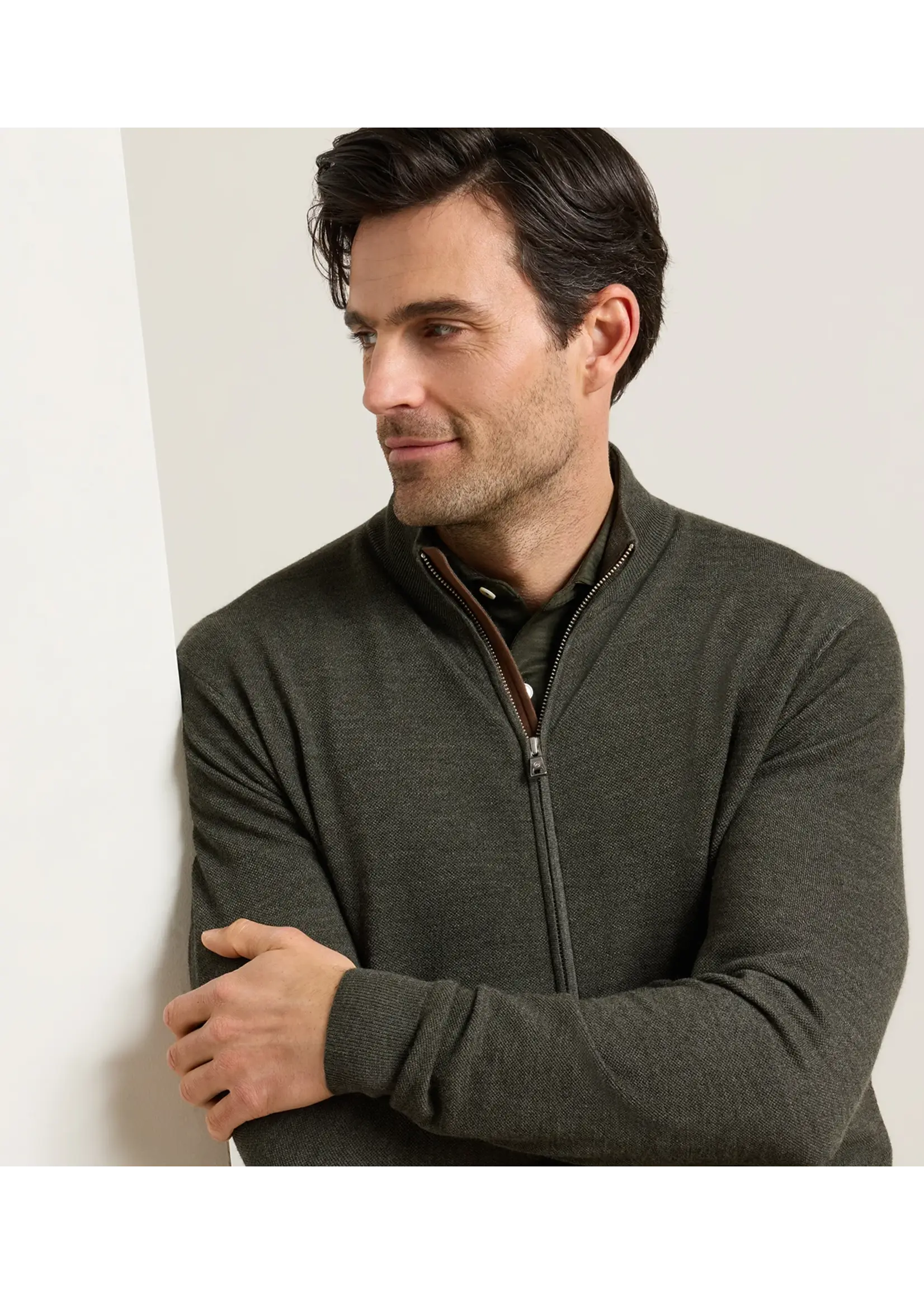 Peter Millar Peter Millar Excursionist Flex Full Zip Sweater