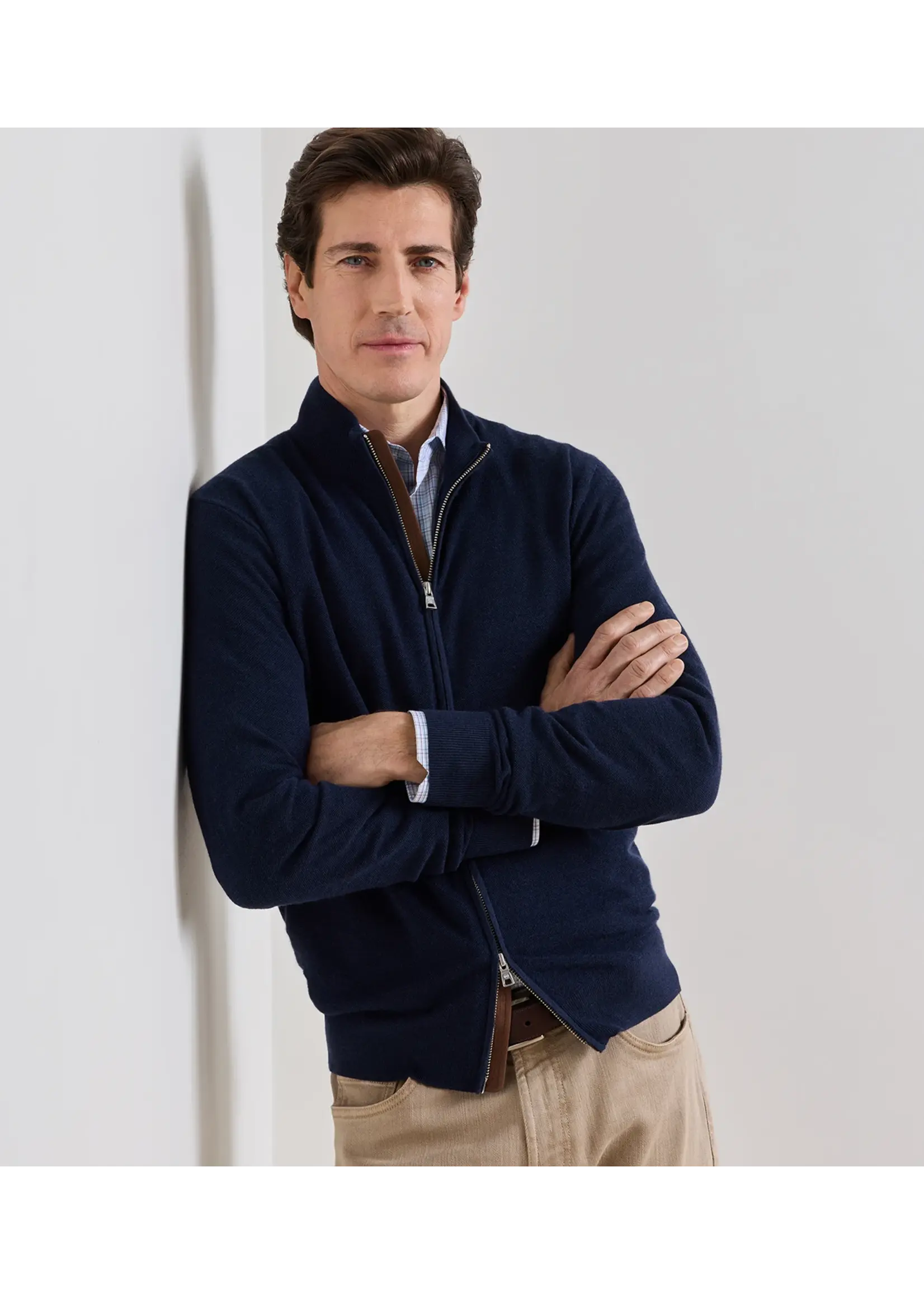 Peter Millar Peter Millar Excursionist Flex Full Zip Sweater