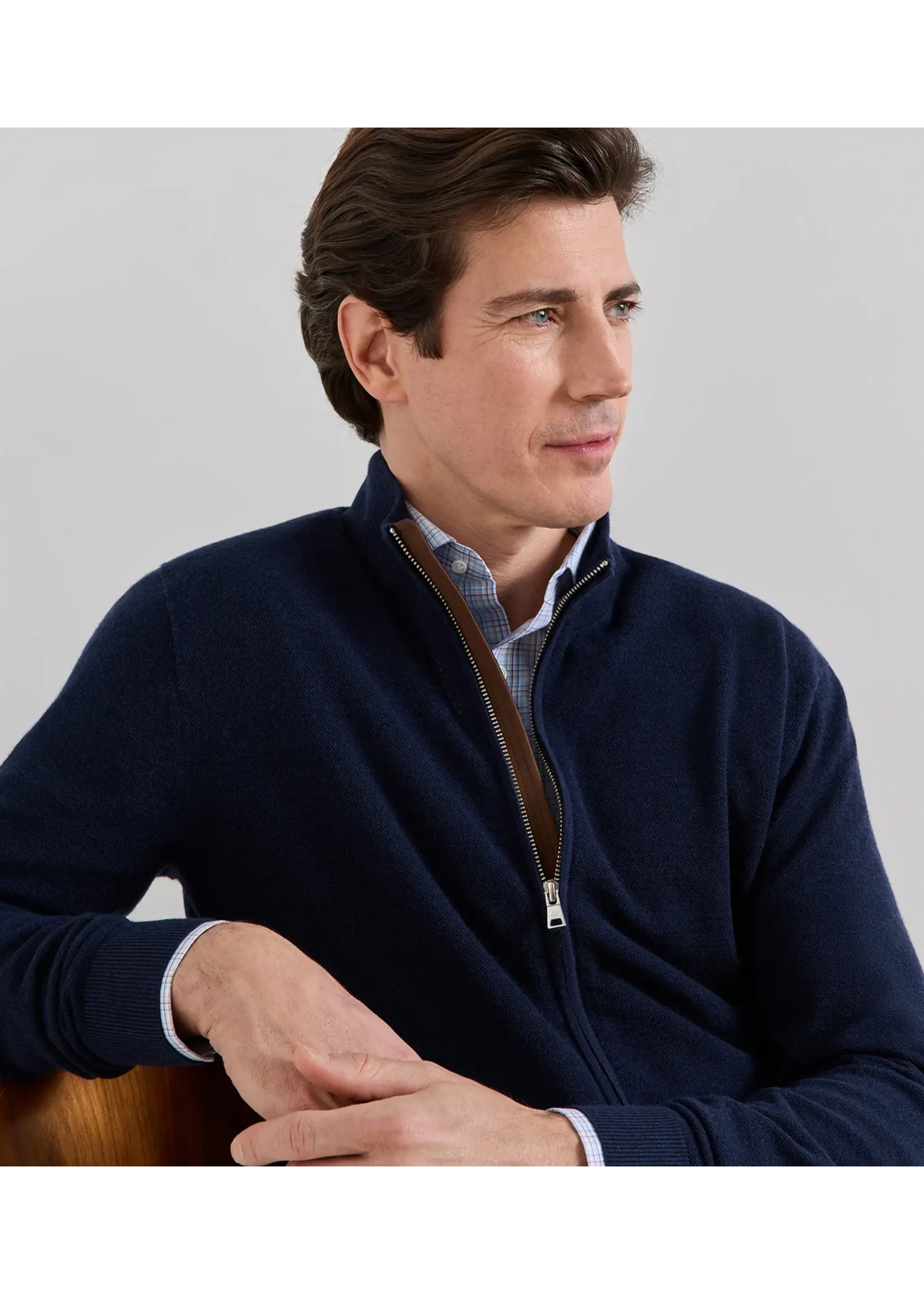 Peter Millar Peter Millar Excursionist Flex Full Zip Sweater