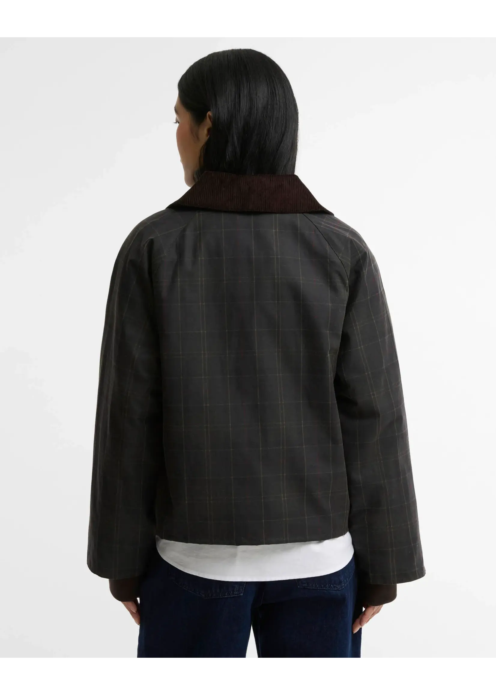 Barbour US for Men & Women Barbour Arlene Checked Wax Jacket