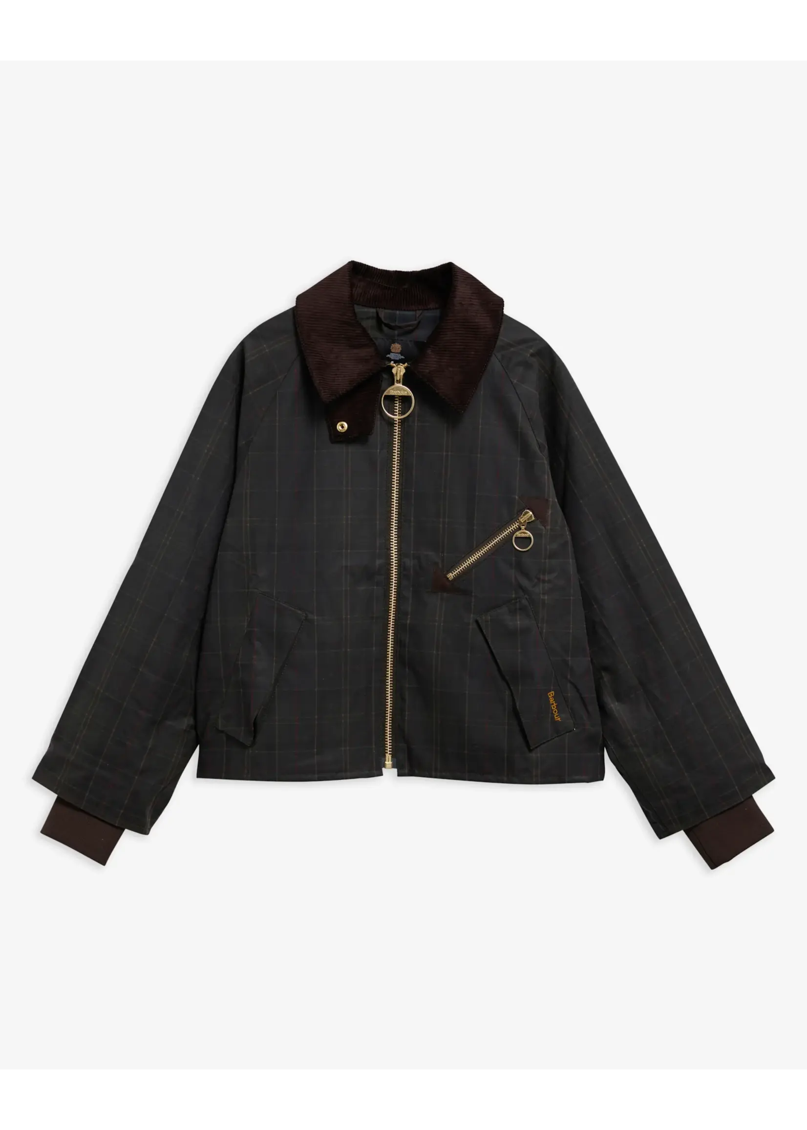 Barbour US for Men & Women Barbour Arlene Checked Wax Jacket