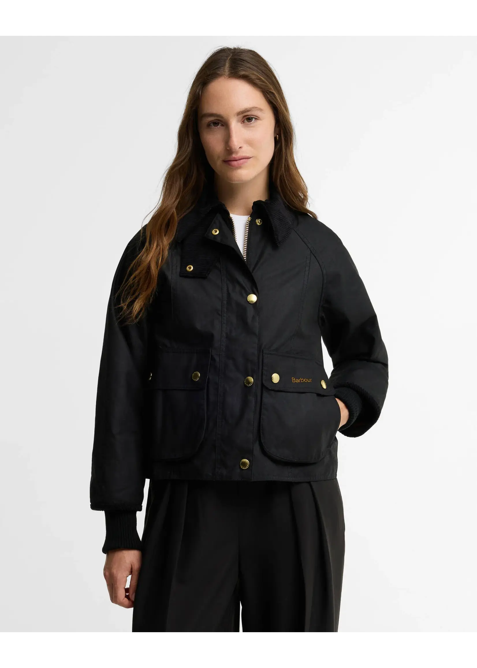 Barbour US for Men & Women Barbour Cropped Beadnell Wax Jacket