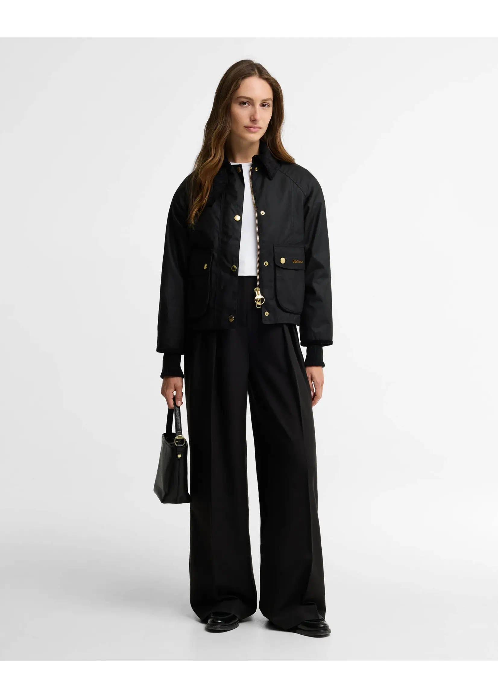 Barbour US for Men & Women Barbour Cropped Beadnell Wax Jacket
