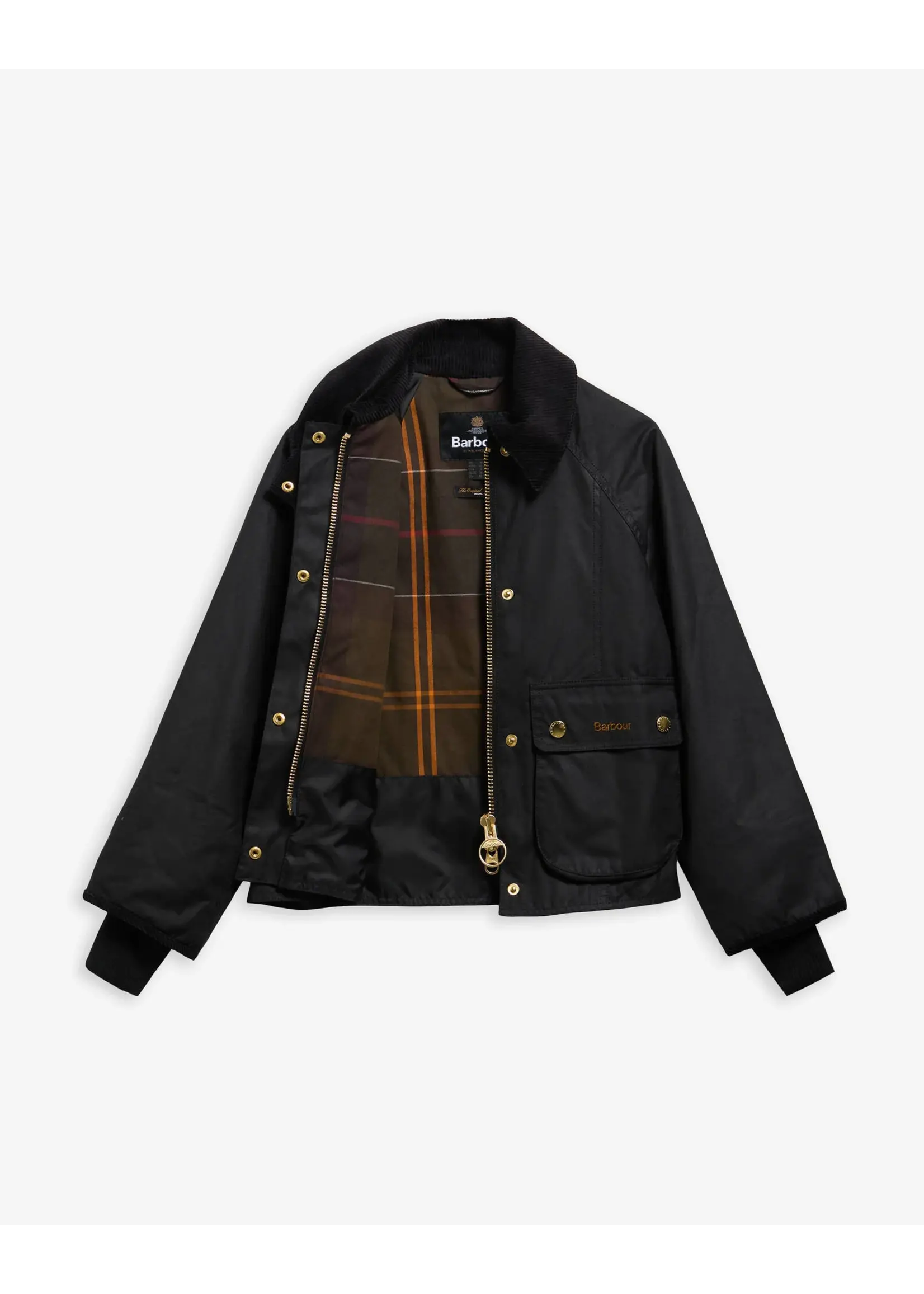 Barbour US for Men & Women Barbour Cropped Beadnell Wax Jacket
