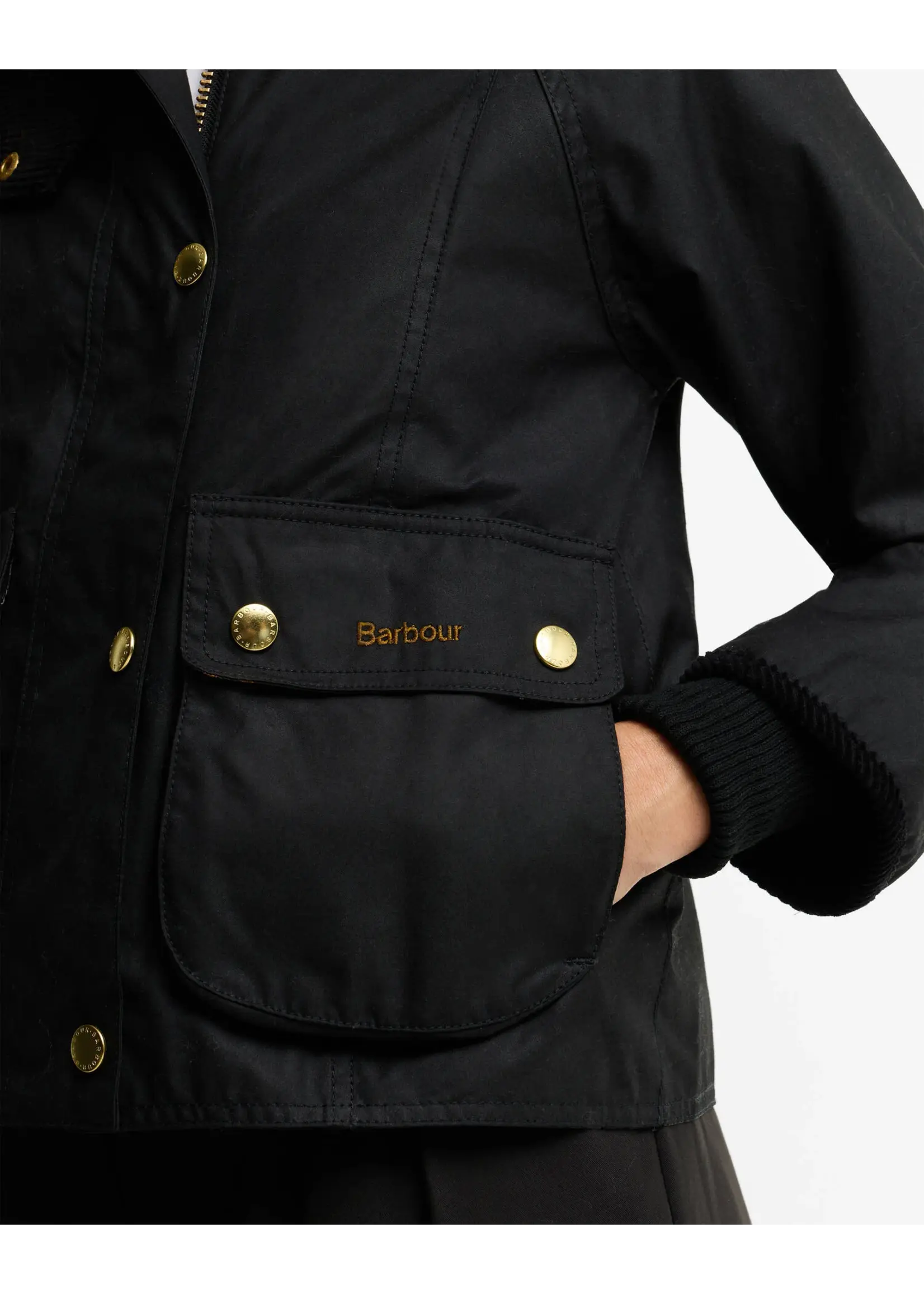 Barbour US for Men & Women Barbour Cropped Beadnell Wax Jacket