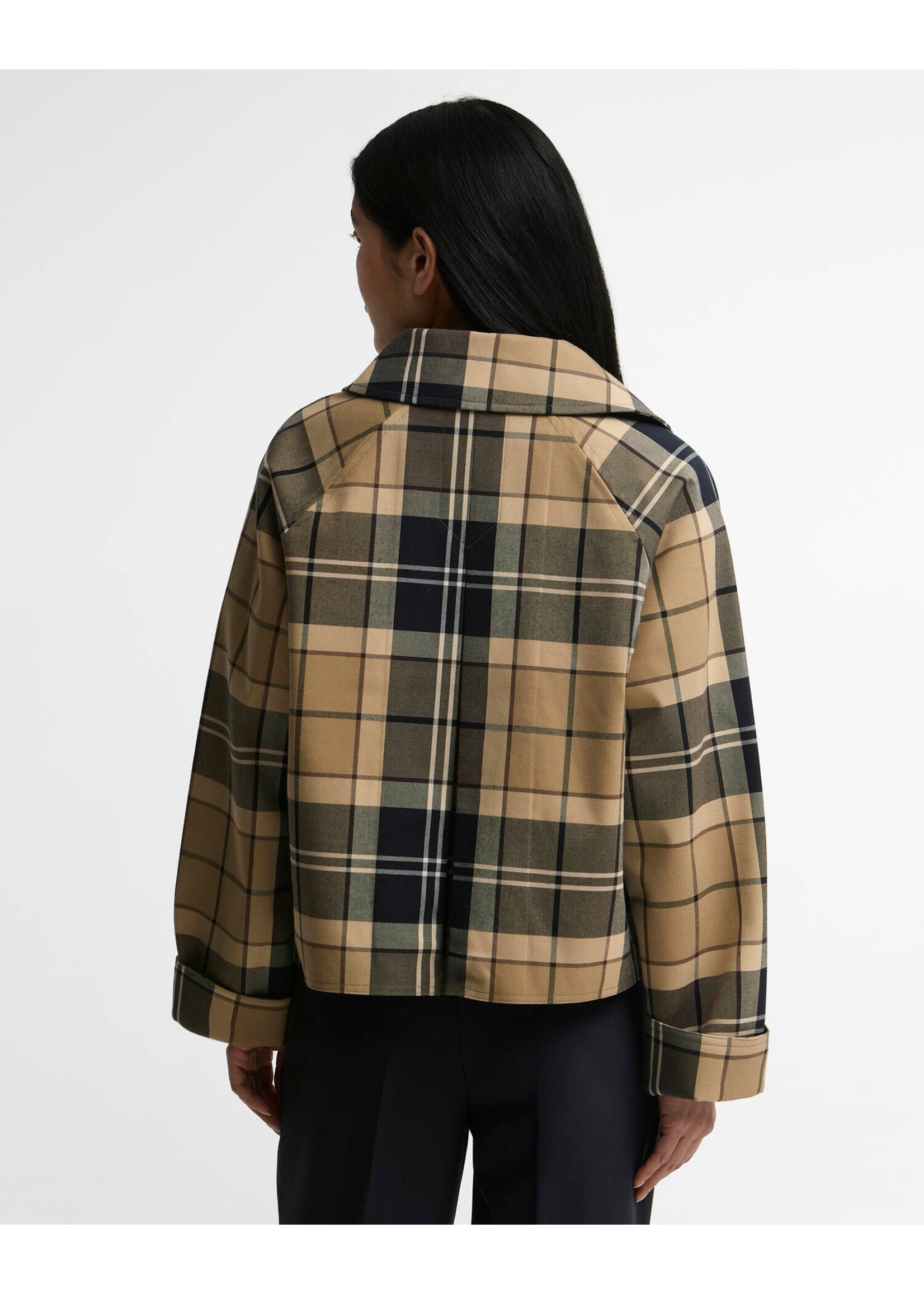 Barbour US for Men & Women Barbour Delilah Checked Showerproof Jacket