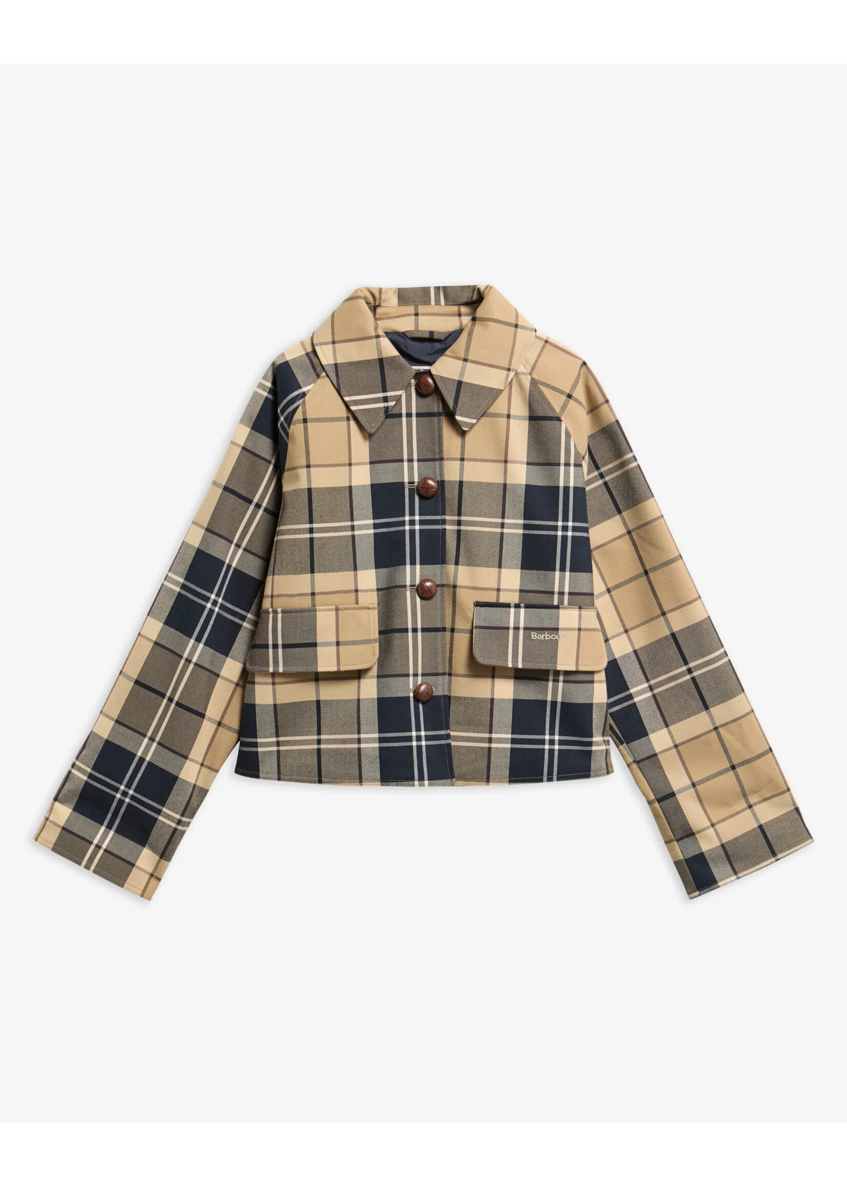 Barbour US for Men & Women Barbour Delilah Checked Showerproof Jacket