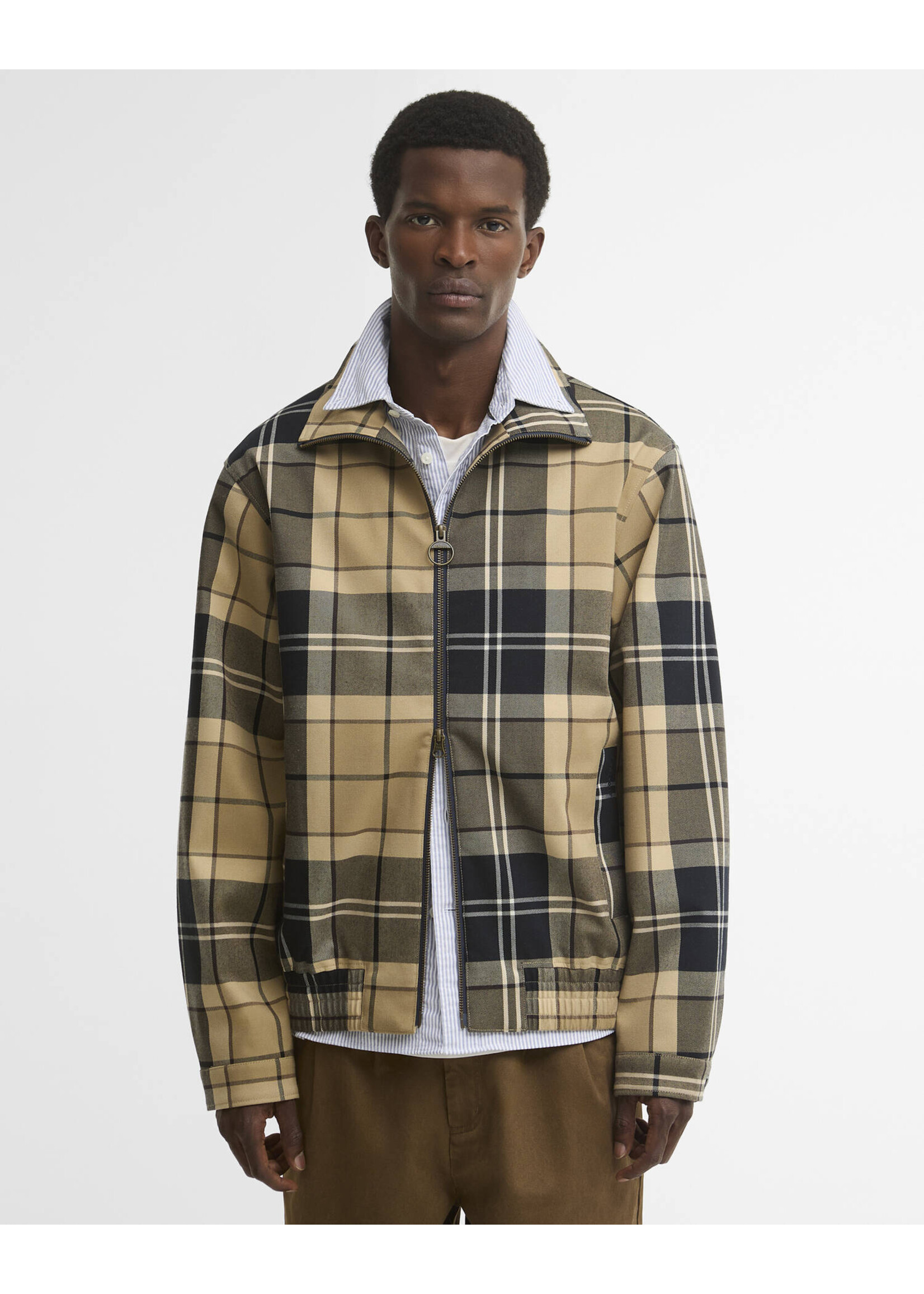 Barbour US for Men & Women Barbour Tartan Showerproof Blouson Jacket
