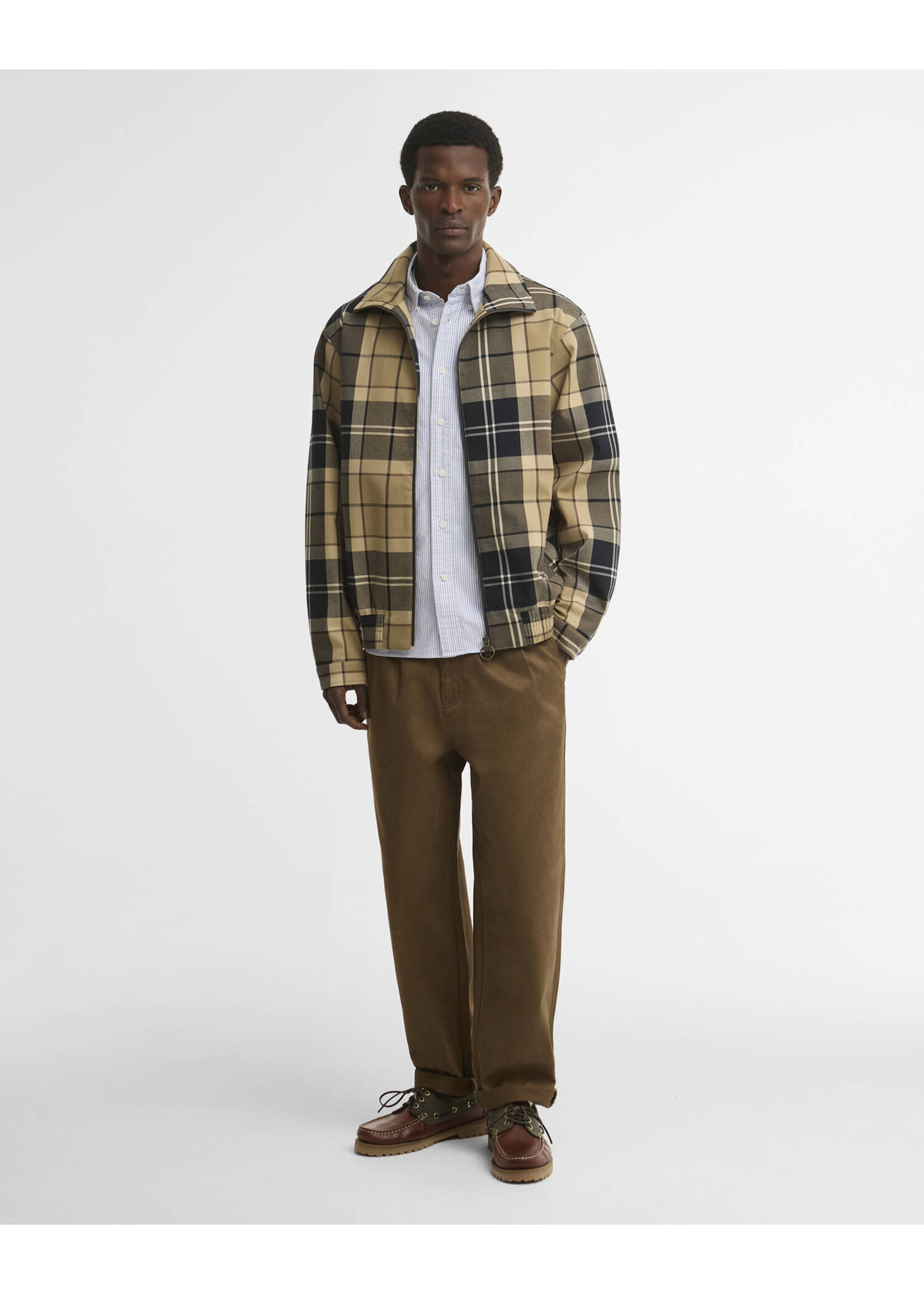 Barbour US for Men & Women Barbour Tartan Showerproof Blouson Jacket