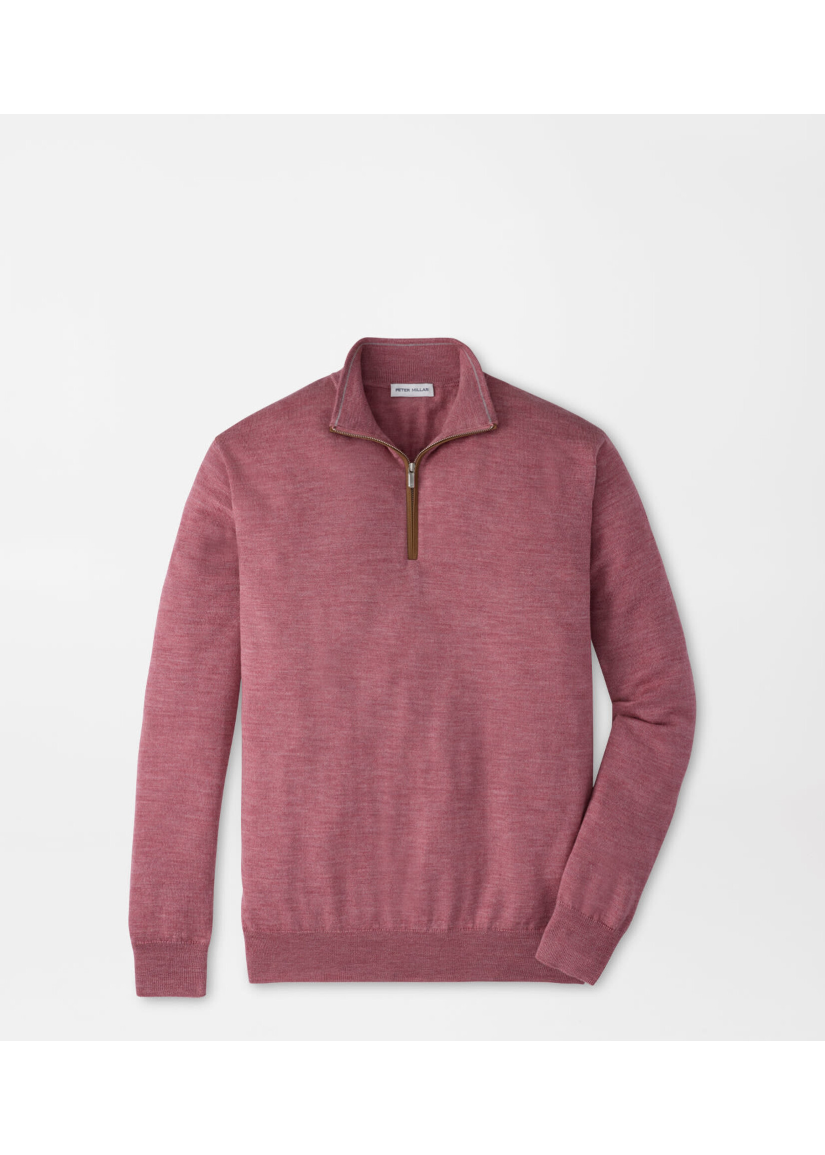 Peter Millar Peter Millar Autumn Crest Suede Trim Quarter-Zip